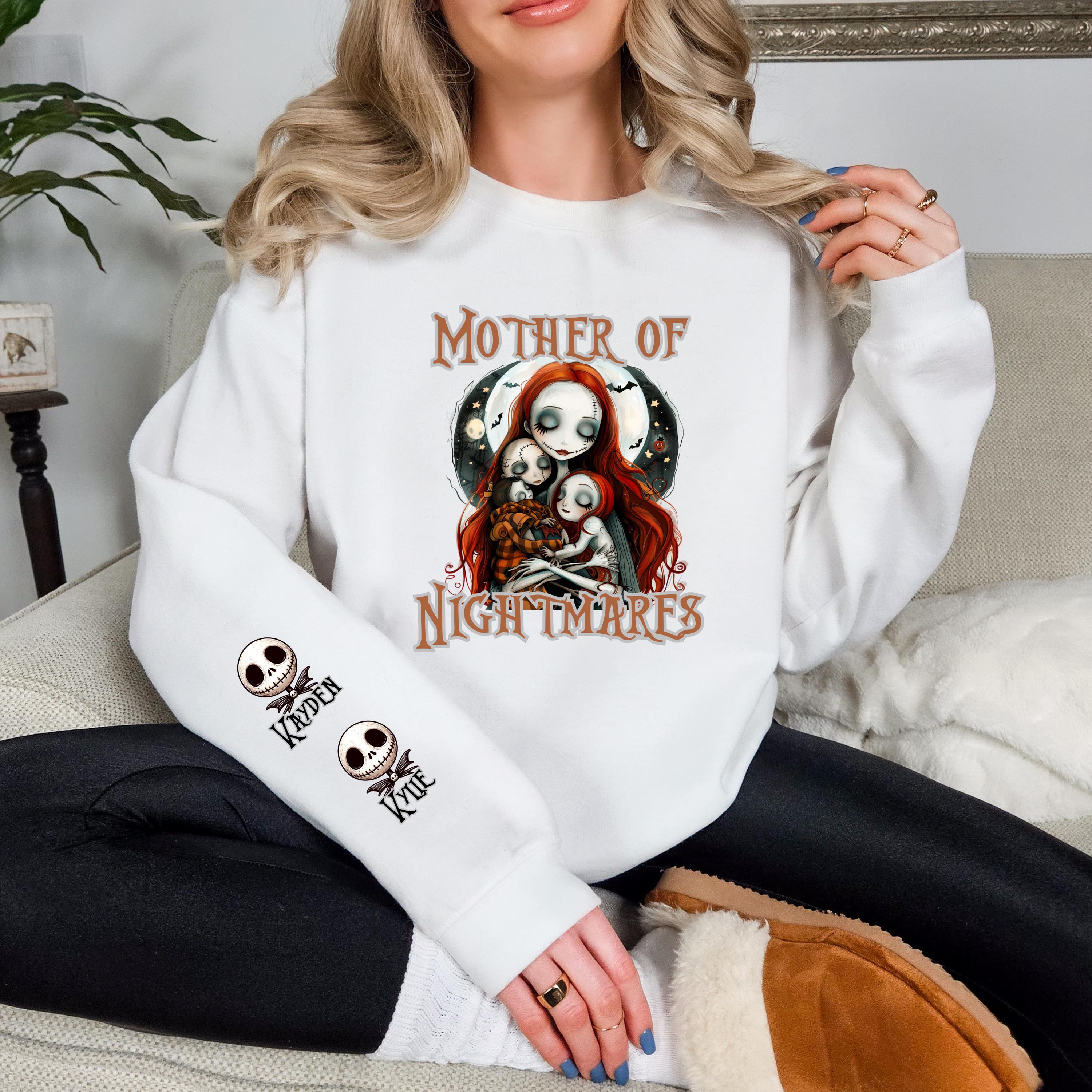 Personalizable Personalized Mother of Nightmares Sweatshirt - Custom Halloween Apparel