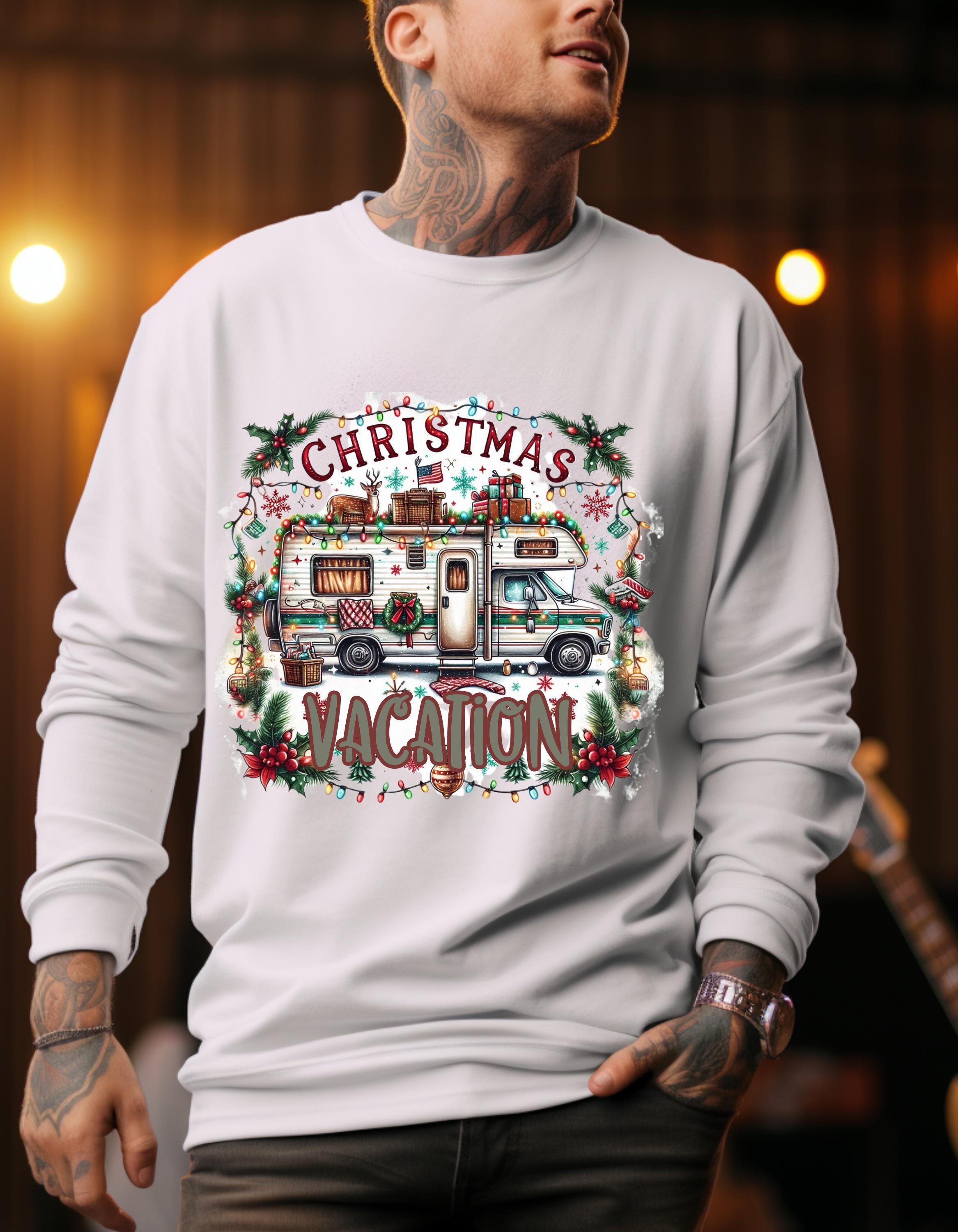 Christmas Vacation Sweatshirt - Festive Holiday Apparel