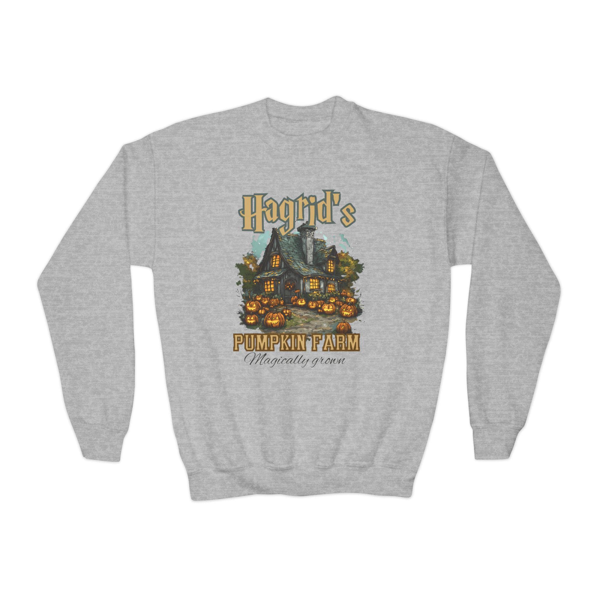 Personalisierbares Hagrids Kürbisfarm-Sweatshirt für Jugendliche - Thanksgiving 2024 Herbstbekleidung