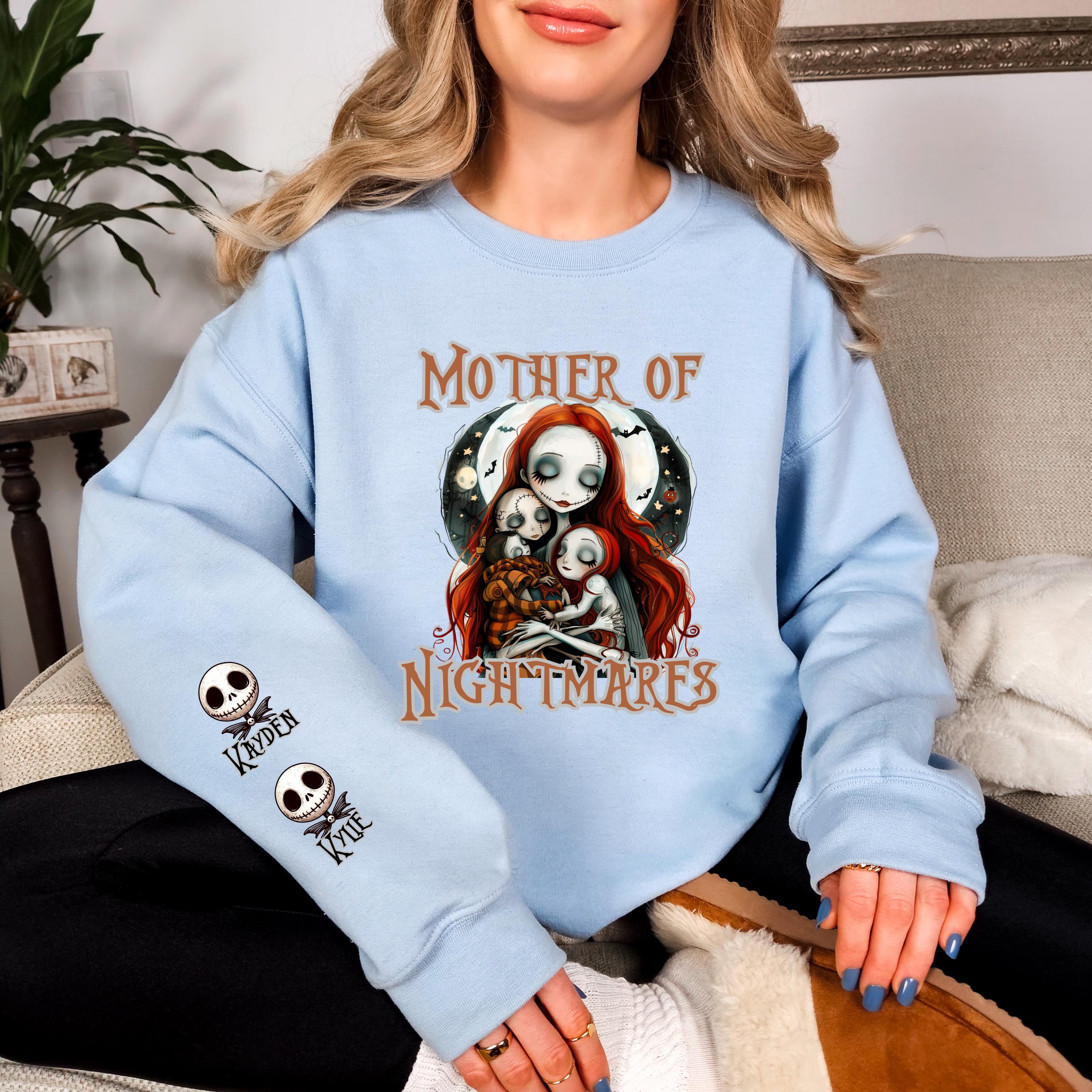 Personalisierbares personalisiertes Mother of Nightmares Sweatshirt - Personalisierte Halloween-Bekleidung