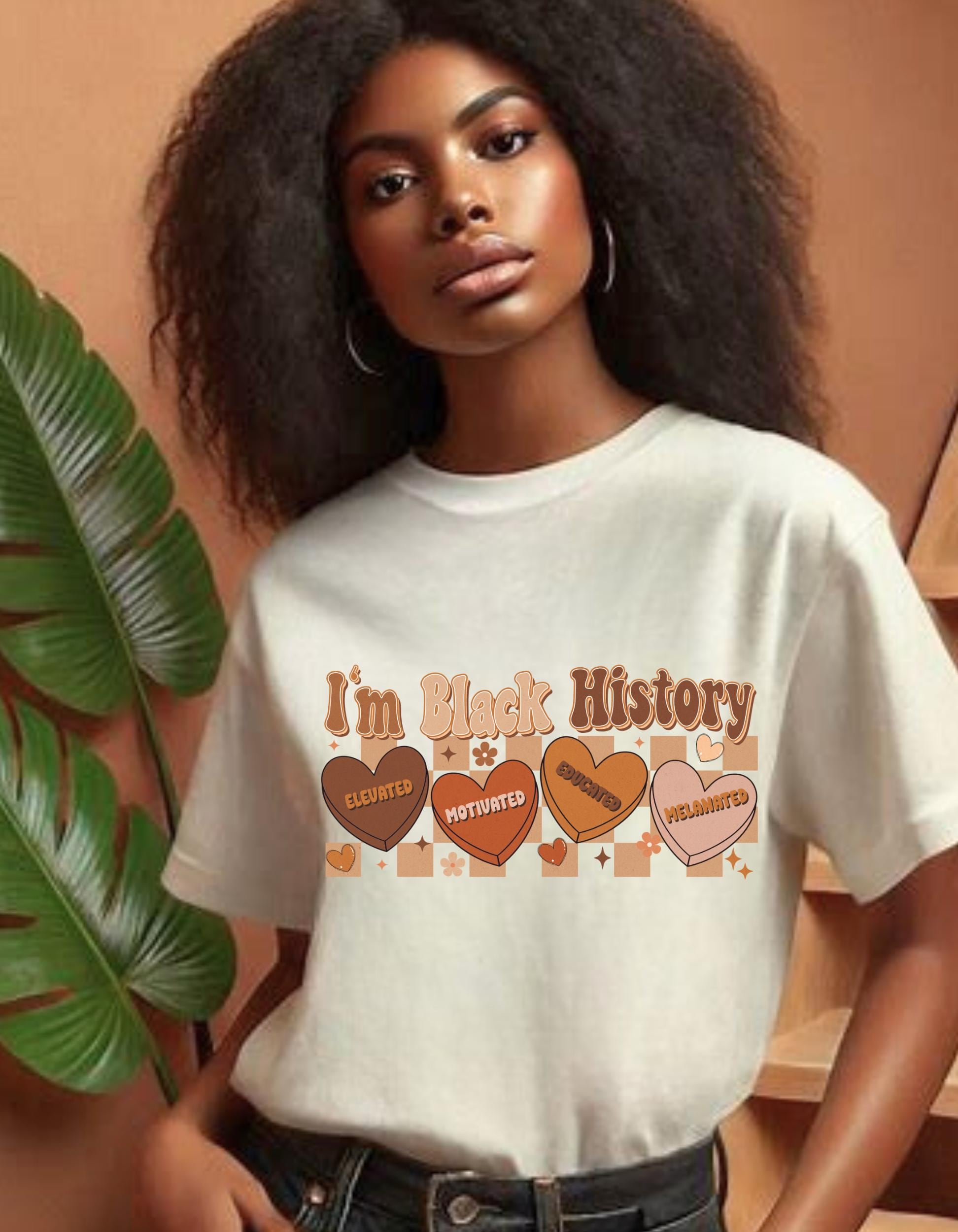 Black History Afro Daisy Unisex Tee, Black Crown Flowers Shirt, African American Gift, Ethnic Pride T-Shirt, Melanin Queen Top, Social