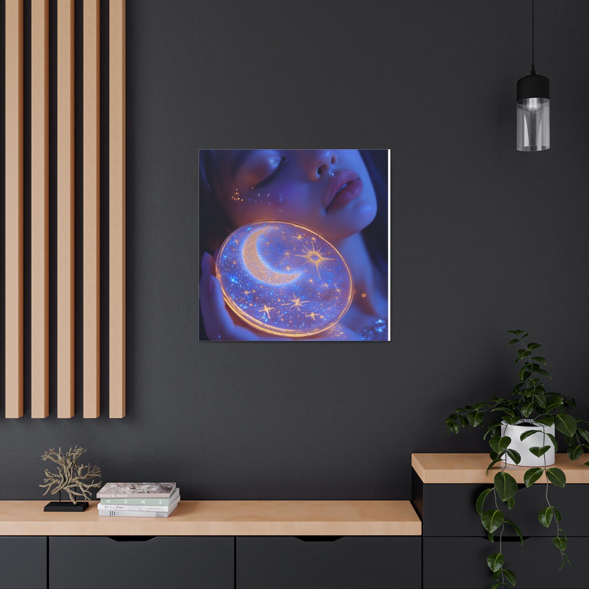 Personalizable Canvas Gallery Wraps - Starlight Guardian Wall Art, Poster, Print, Framed Art, Wall Hanging