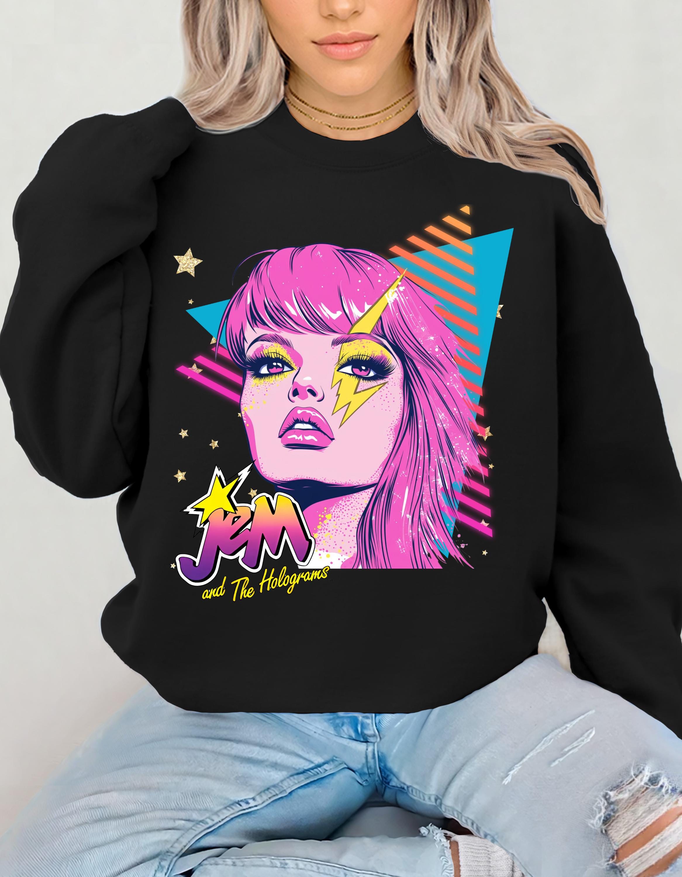 80er Charakter Parodie Crewneck Sweatshirt, 80er Cartoon Pullover, Retro TV Show Pullover, Lustiges Charakter Sweatshirt, Pop Culture Top