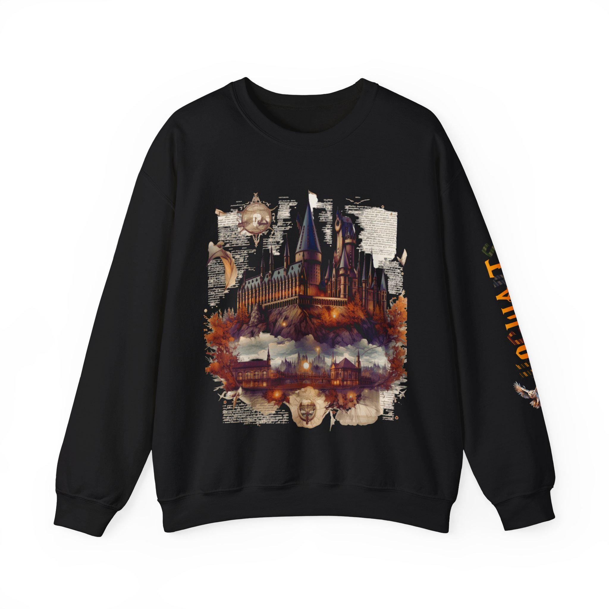 Magical World Castle School Sweatshirt - Fantasy Apparel