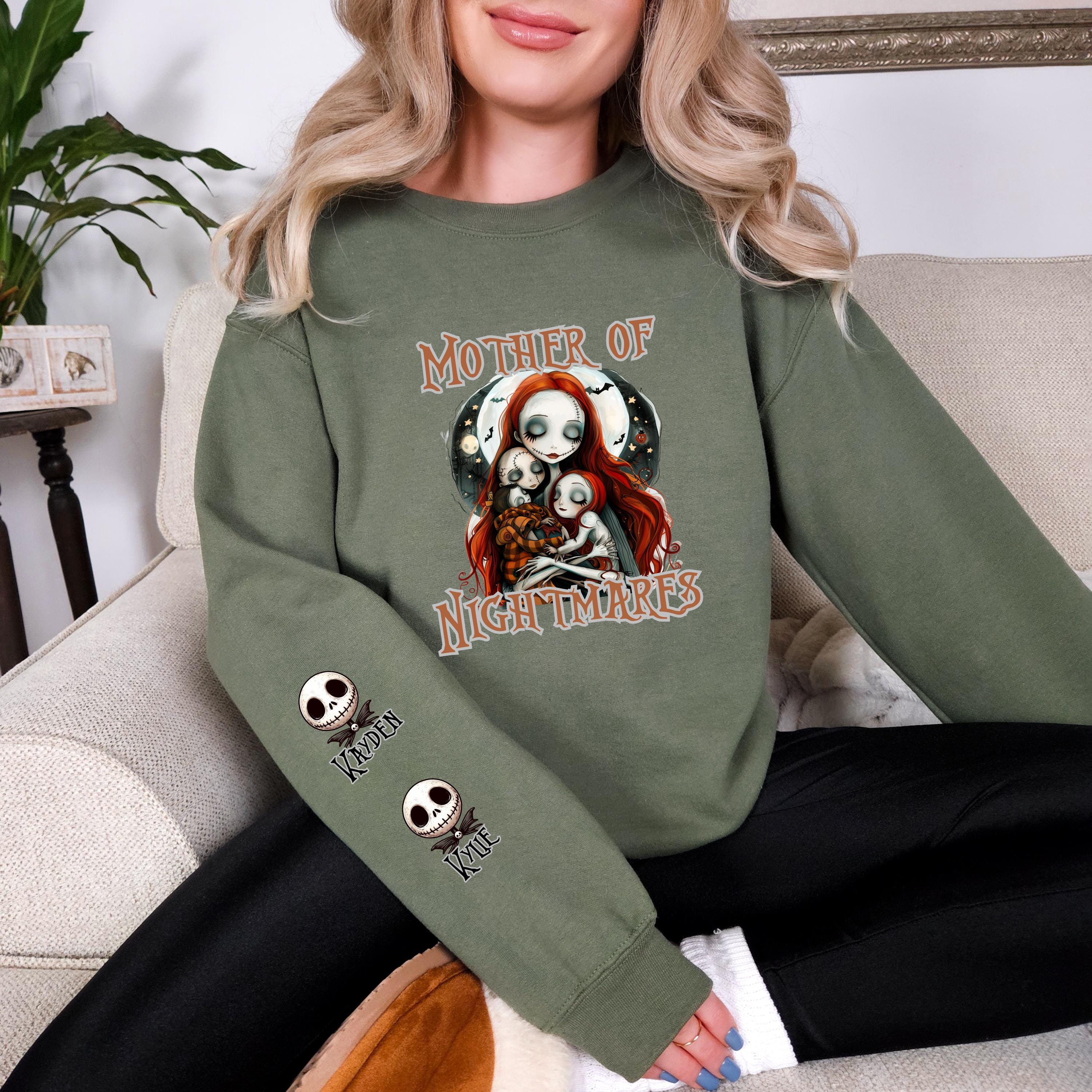 Personalizable Personalized Mother of Nightmares Sweatshirt - Custom Halloween Apparel