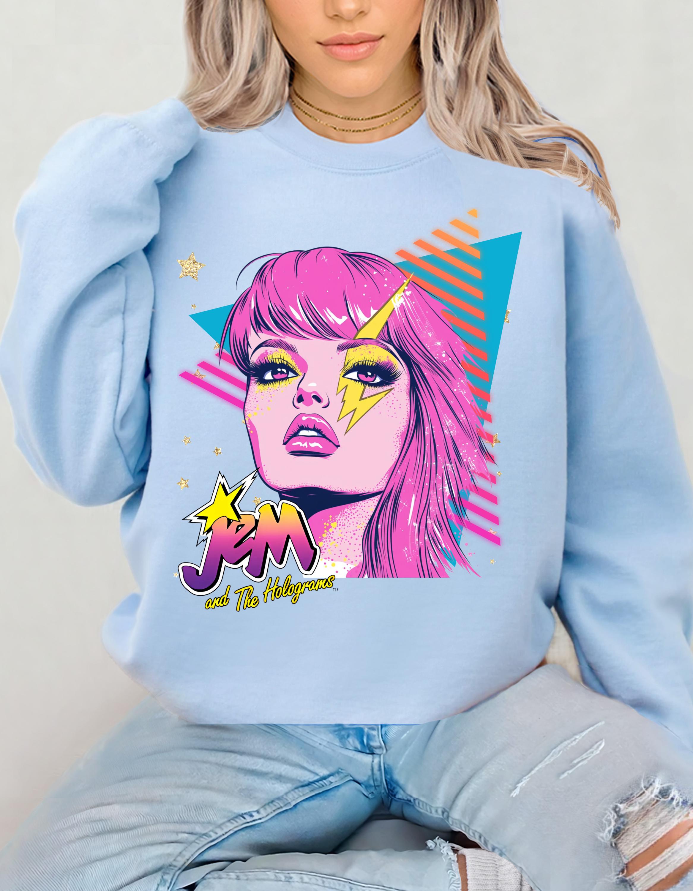 80er Charakter Parodie Crewneck Sweatshirt, 80er Cartoon Pullover, Retro TV Show Pullover, Lustiges Charakter Sweatshirt, Pop Culture Top