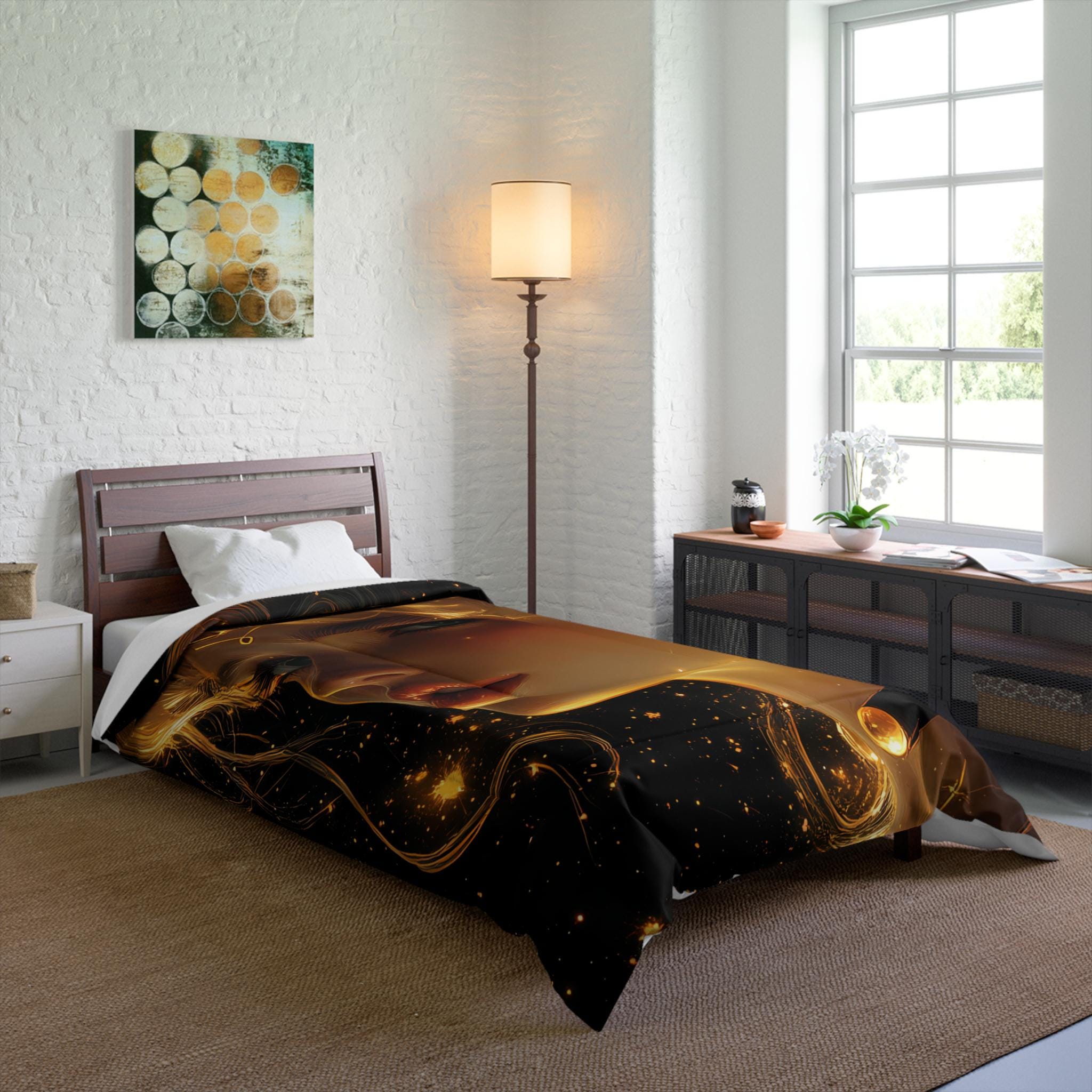 Personalisierbare Starlight Guardian Tröster, Kuscheldecke, Fleecedecke, Steppdecke, weiche Decke, warme Decke, Merkur