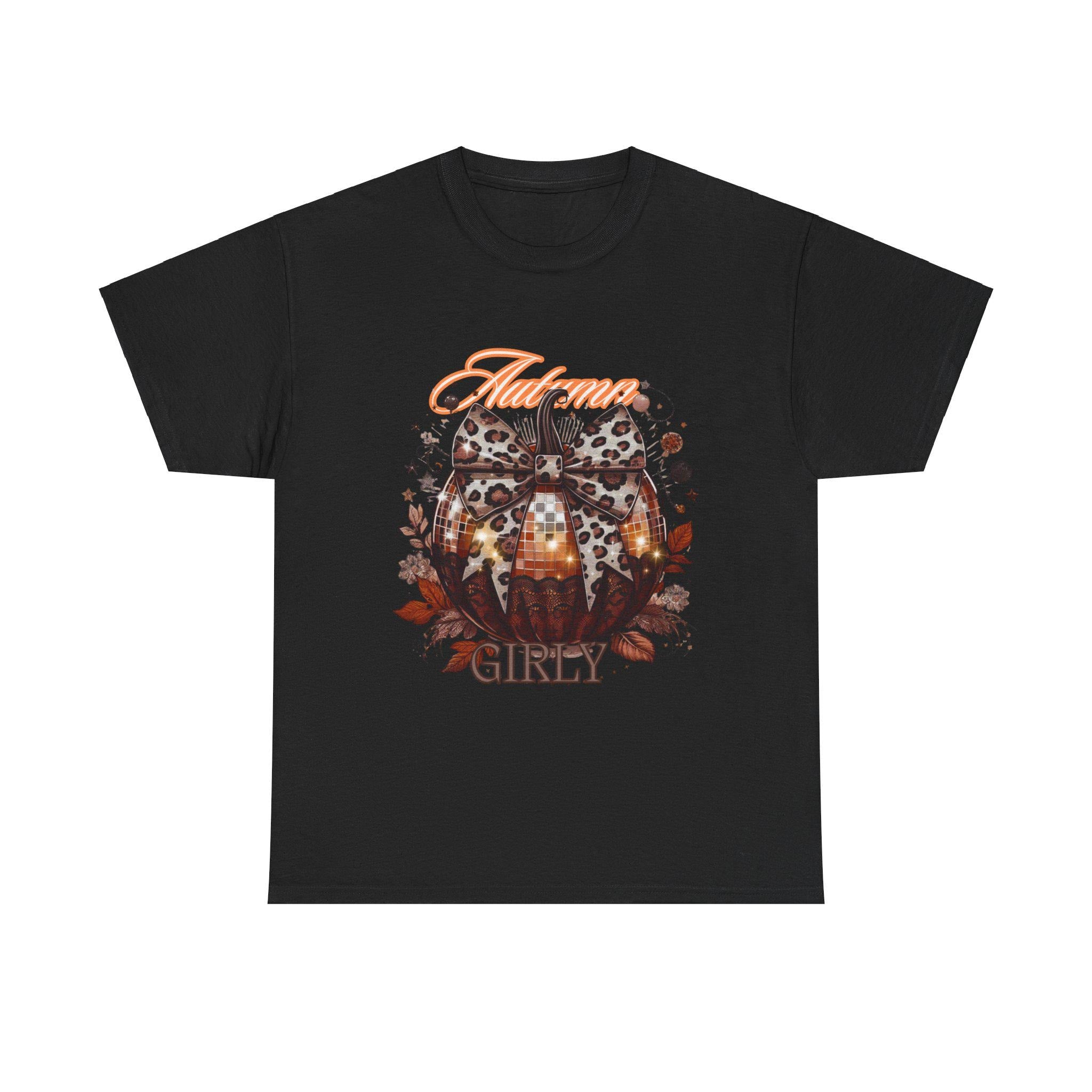 Personalizable Autumn Girly Fall Coquette Disco Pumpkin Thanksgiving Tee, Shirt, Top Apparel