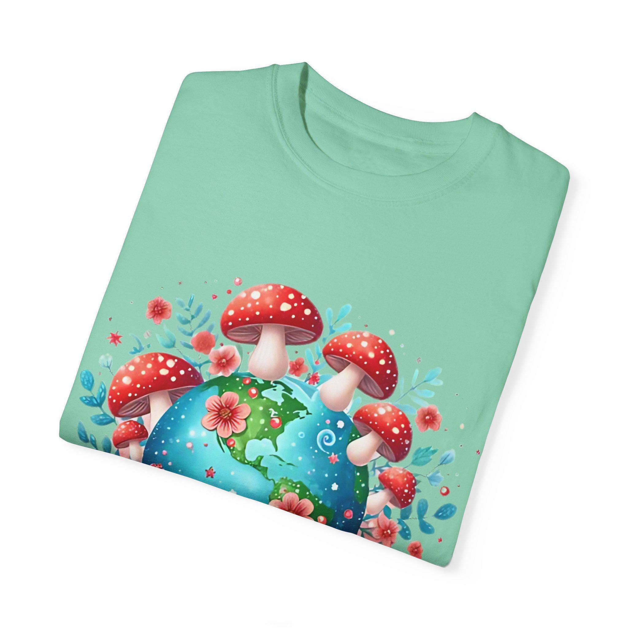 Umweltfreundliches Unisex T-Shirt - Healthy Planet Design, Geschenk für Naturliebhaber, Nachhaltige Mode, Earth Day Bekleidung, Garten T-Shirt