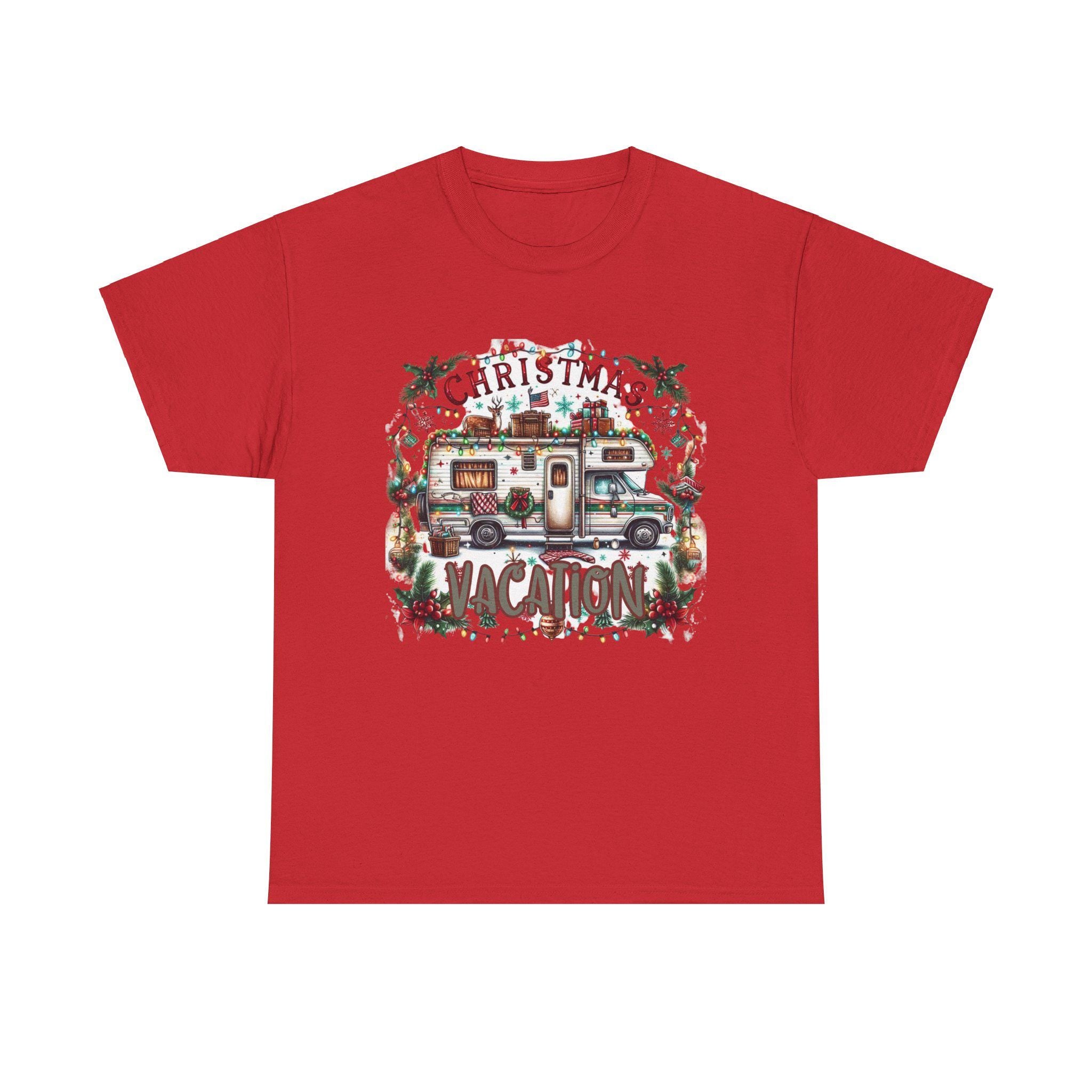 Personalizable Christmas Vacation tshirt - Festive Holiday Apparel