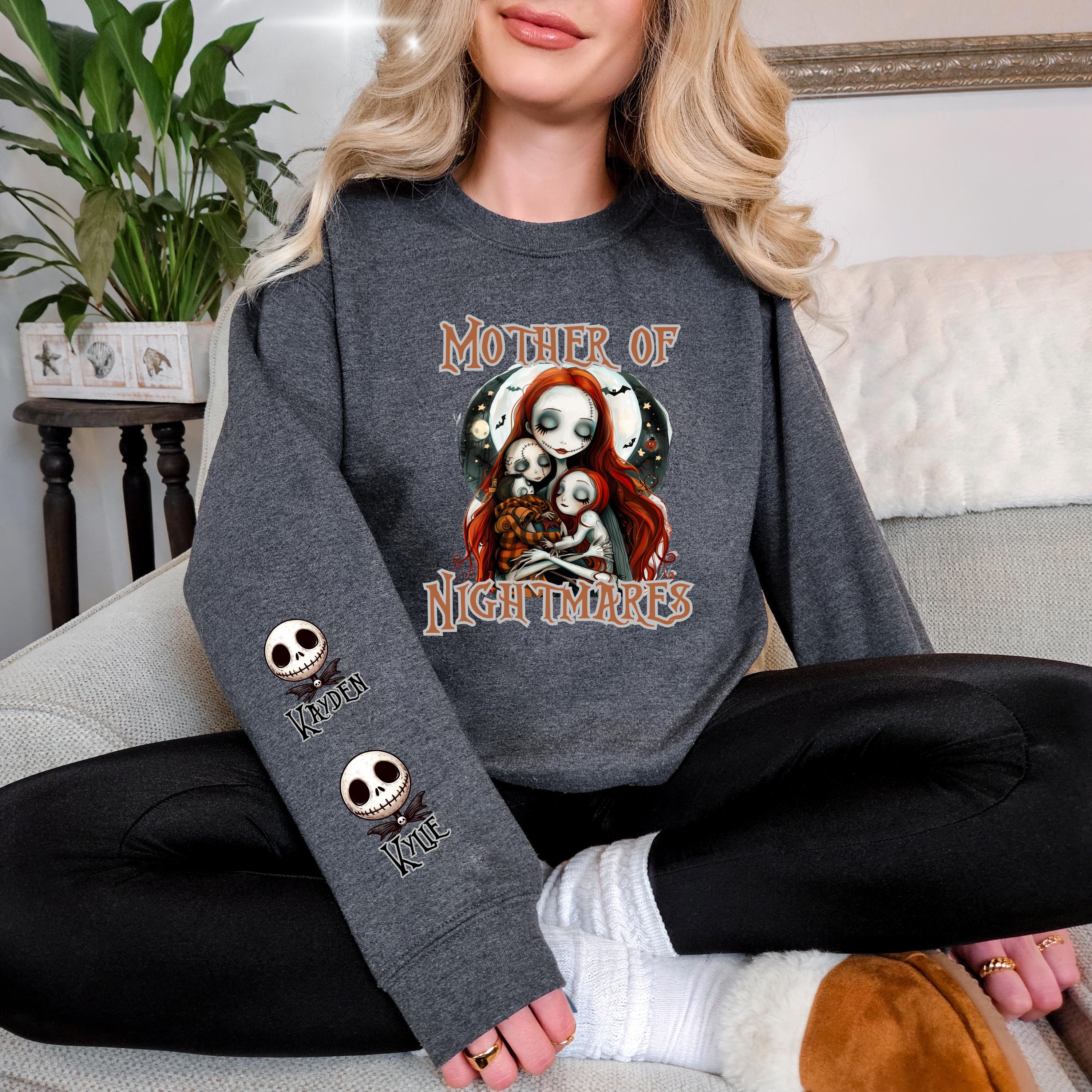 Personalisierbares personalisiertes Mother of Nightmares Sweatshirt - Personalisierte Halloween-Bekleidung