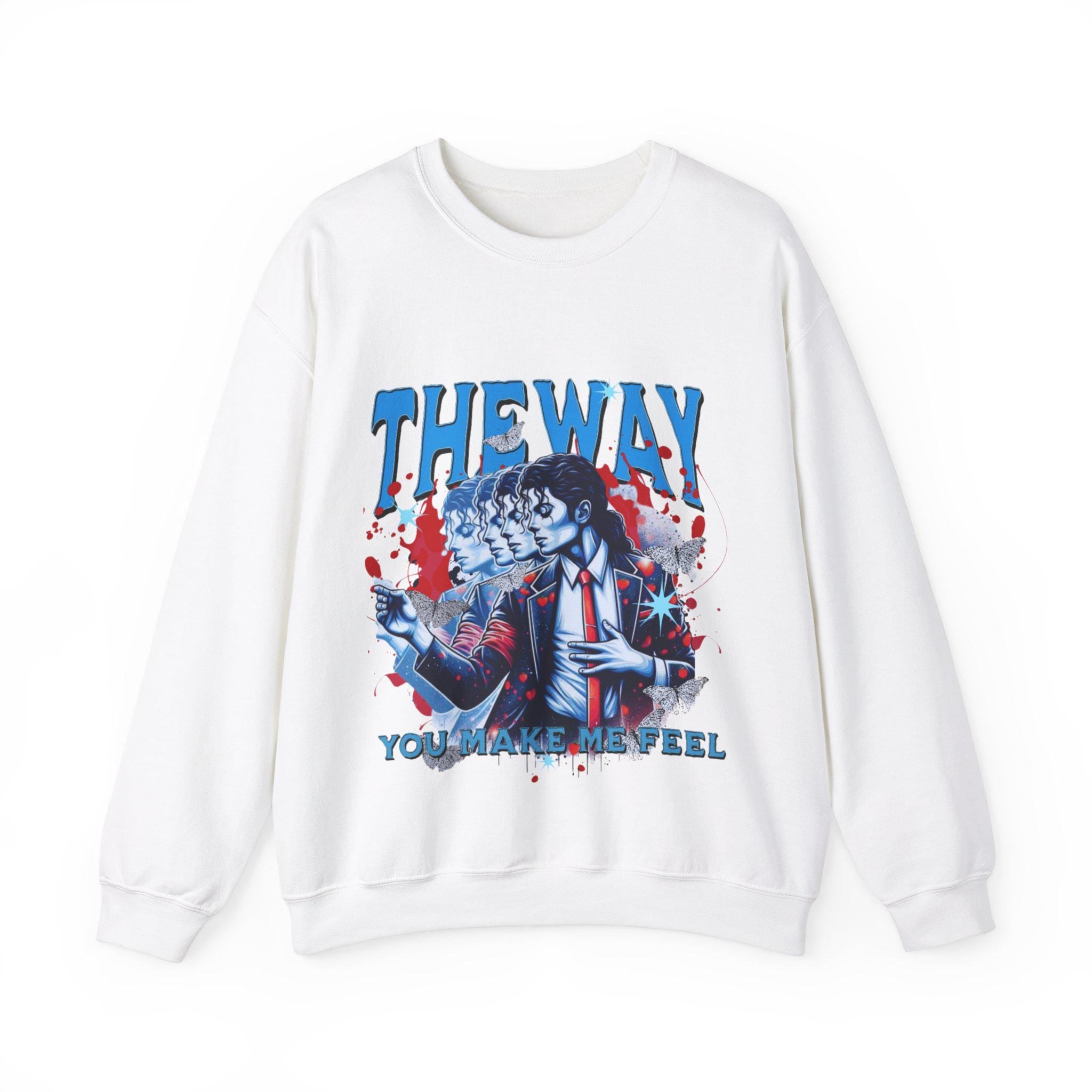 The Way You Make Me Feel Sweatshirt - Iconic Dance Pose Apparel