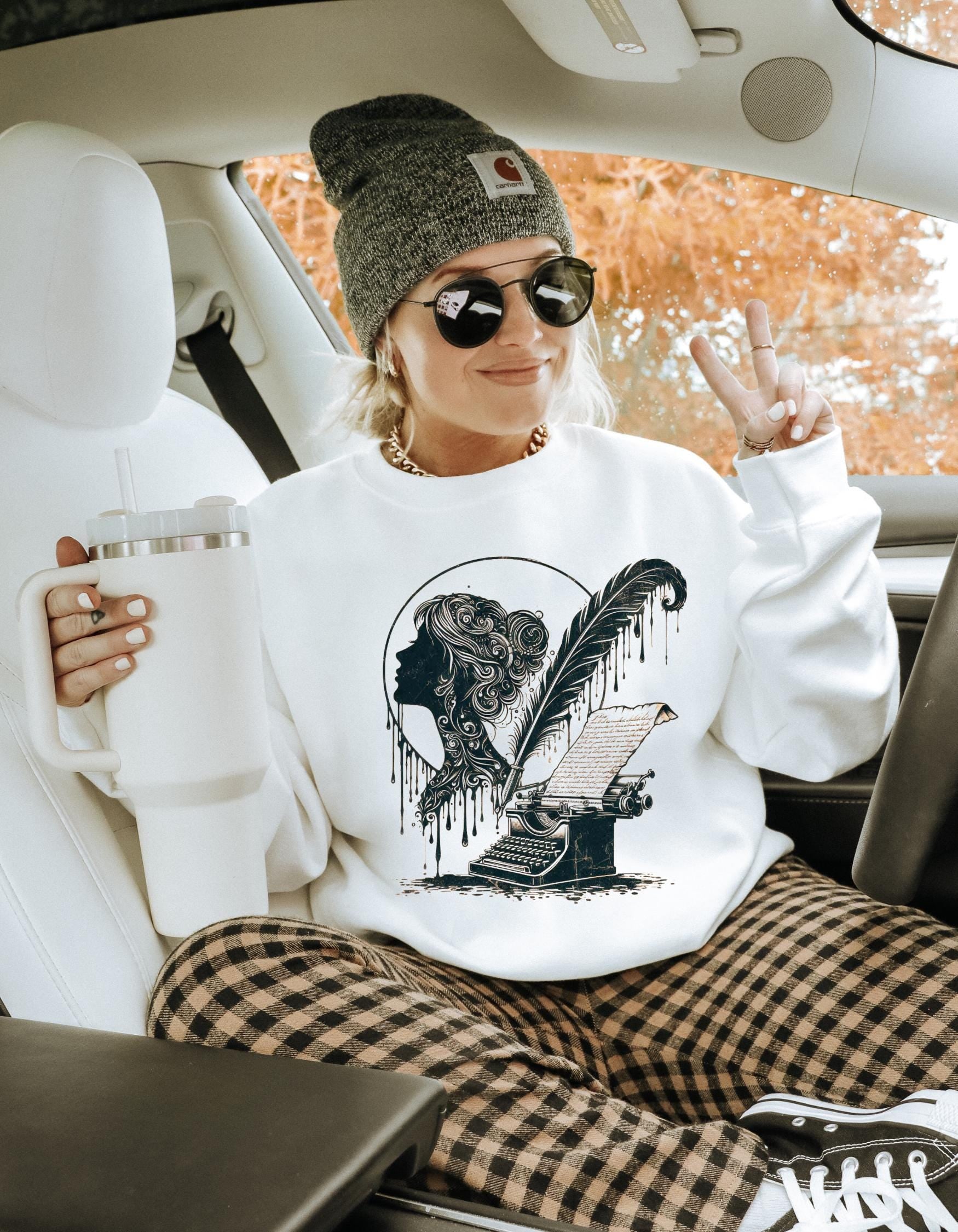 Writers Muse Sweatshirt - Artistic and Creative Apparel