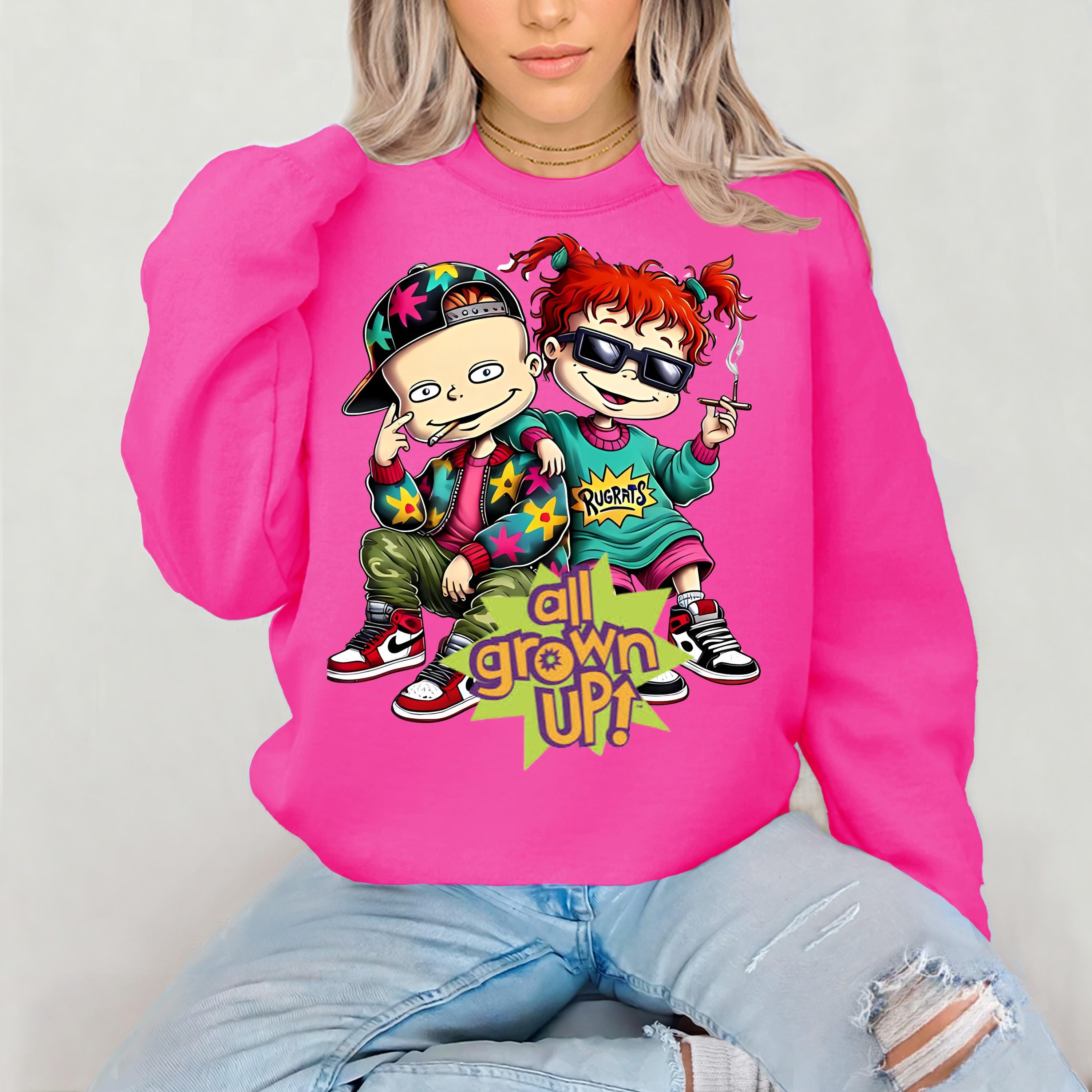 90s TV Parody Unisex Sweatshirt, All Grown Up, Vintage 90s Design, Cozy Jumper, Funny TV Sweatshirt, Retro Crewneck Pullover