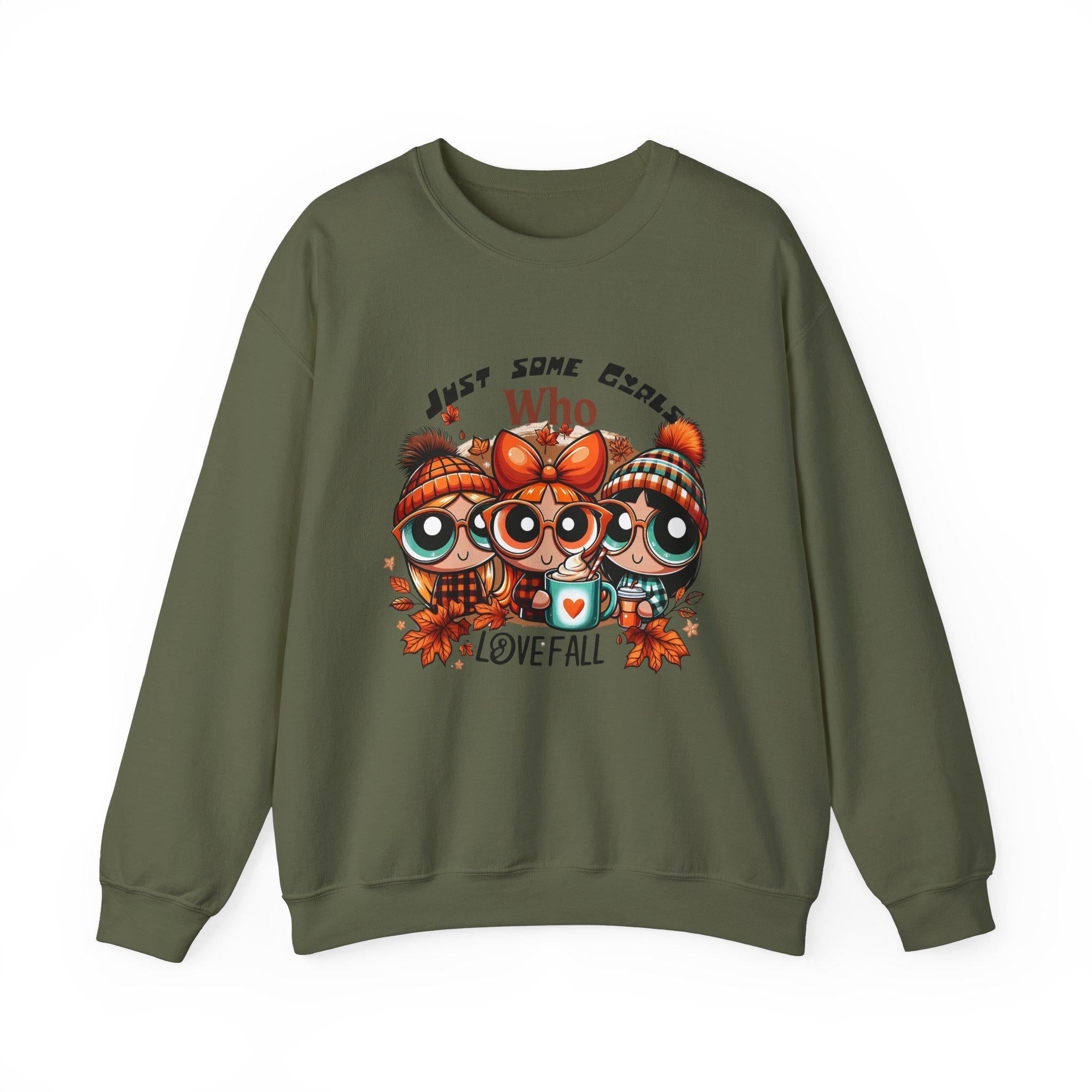 Personalizable Just Some Girls Who Love Fall Sweatshirt - Autumn Apparel