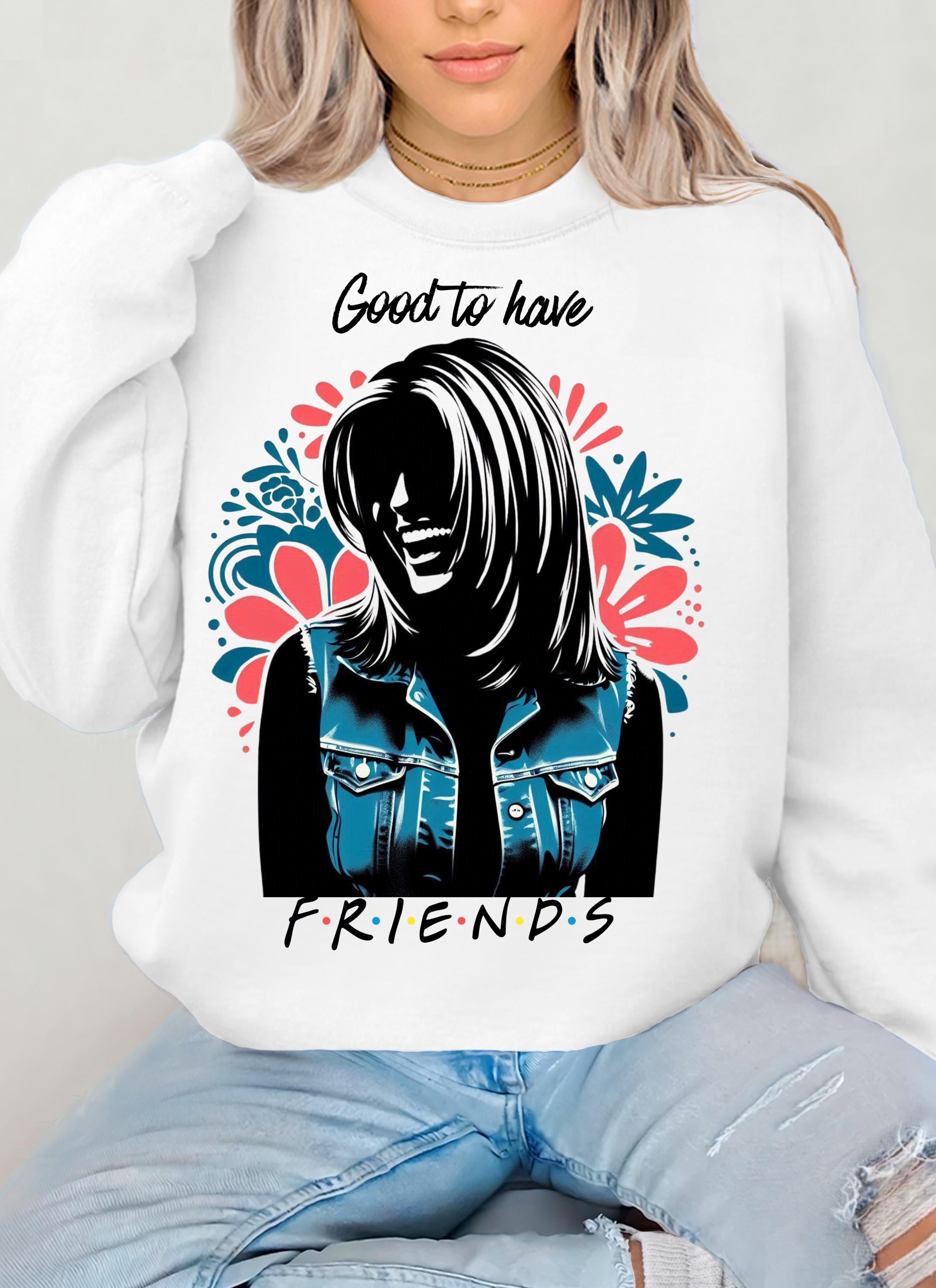 Friends Parody 90er Crewneck Sweatshirt, 90er TV Show Geschenk, Bequemer Pullover Pullover, Unisex Pullover, Friends Fan, Beste Freunde Geschenk, 90er Retro