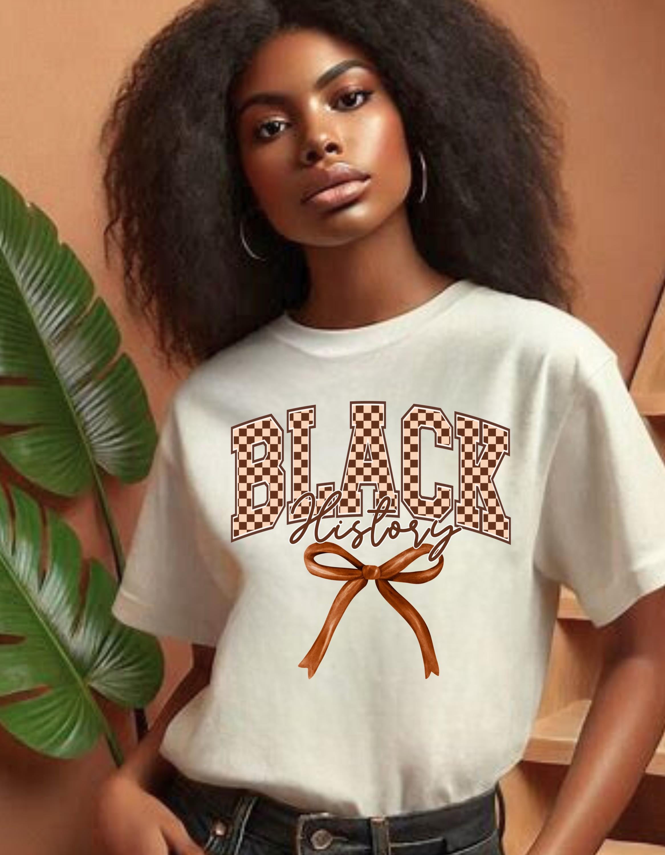 Black History Schachbrett T-Shirt, Chocolate College Font Shirt, Coquette African American Apparel, Unisex Baumwoll Tshirt, Ethno Grafik T-Shirt,