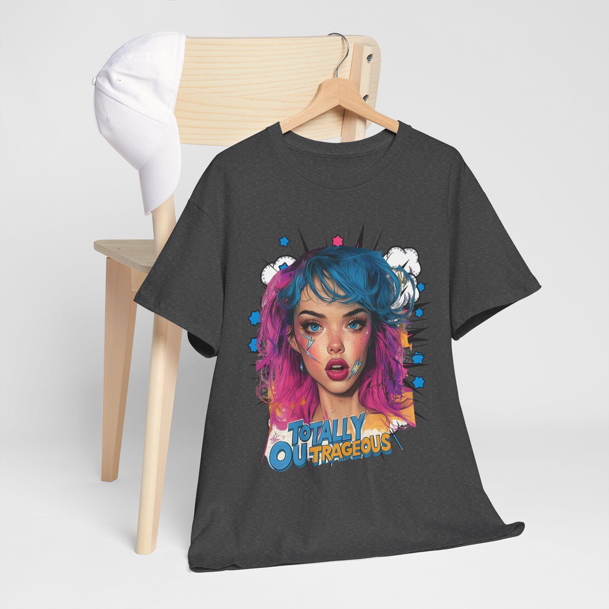 Personalisierbares Jem and the Hologram T-Shirt, 80er Parodie T-Shirt, 80er Cartoon Shirt, Unisex Baumwoll Top