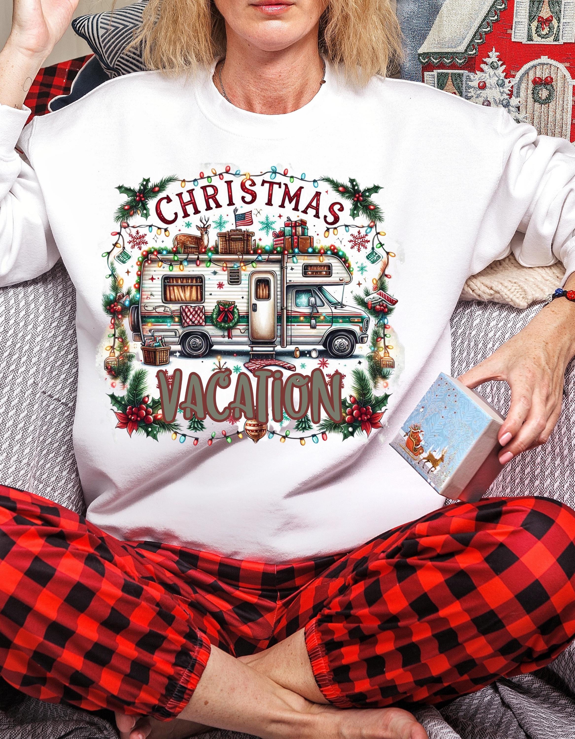 Christmas Vacation Sweatshirt - Festive Holiday Apparel