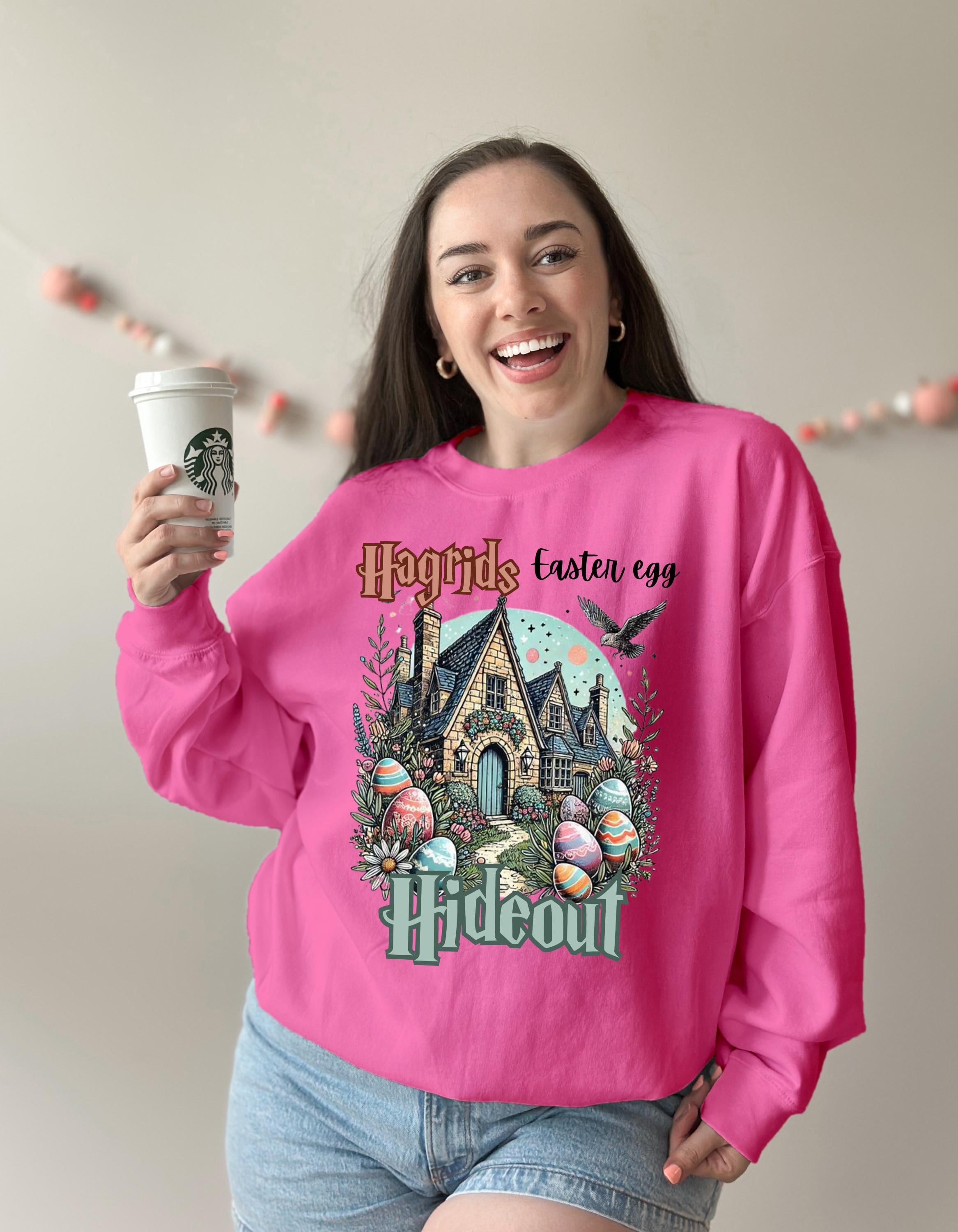 Magic-Inspired Unisex Heavy Blend Sweatshirt, Cozy Occasional Wear for Easter, Festival, Gift for Fans, Unique Design