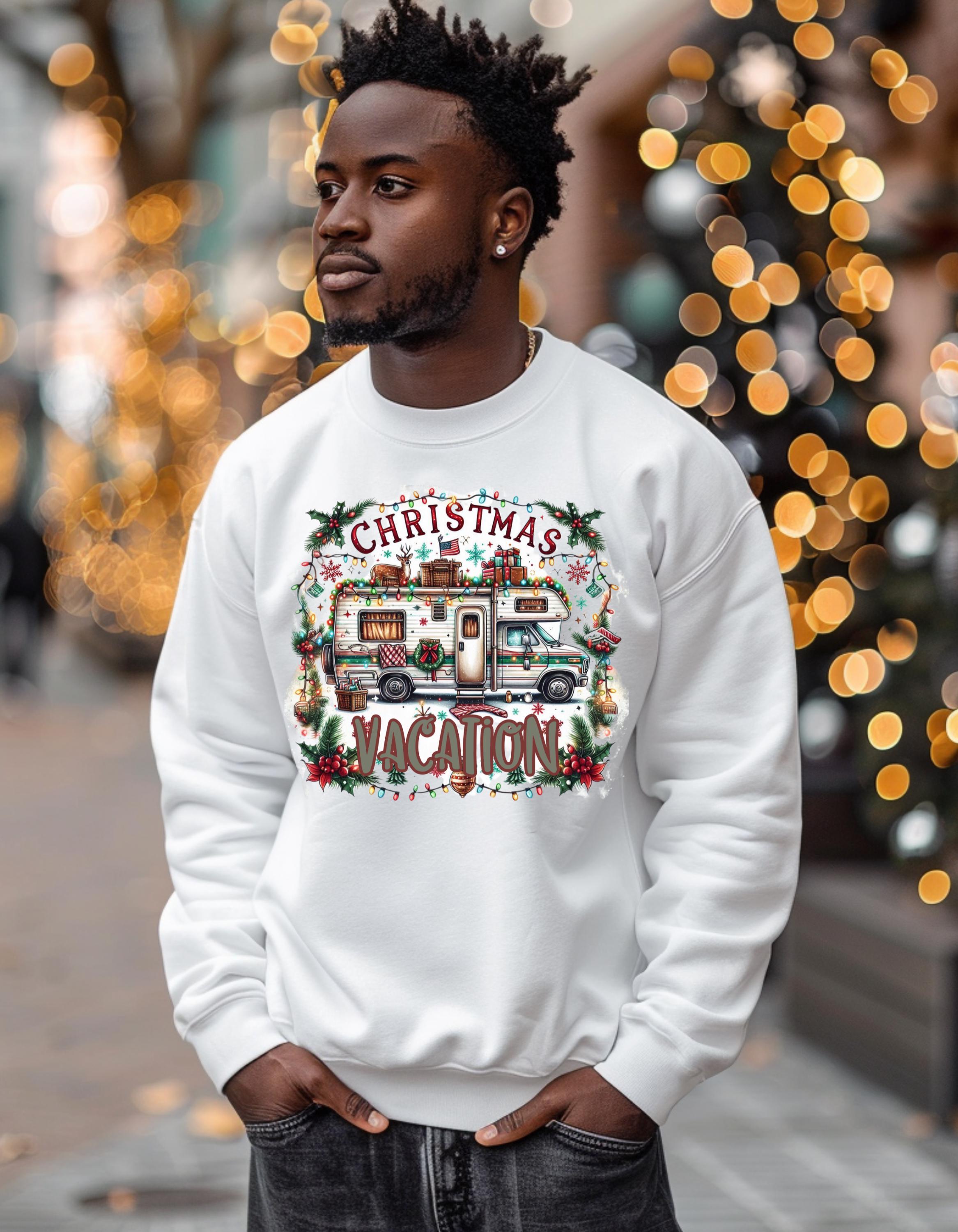 Christmas Vacation Sweatshirt - Festive Holiday Apparel