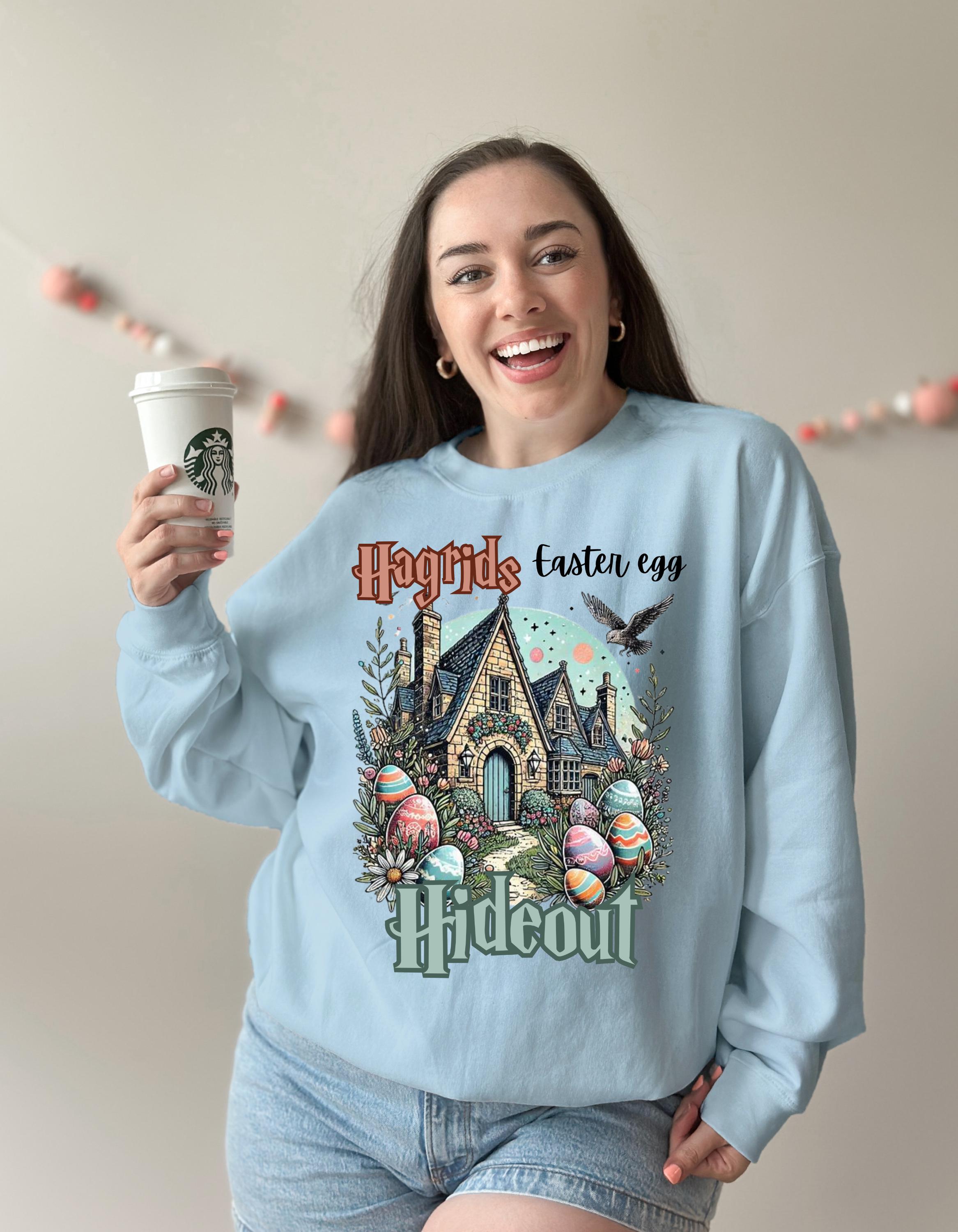 Magic-Inspired Unisex Heavy Blend Sweatshirt, Cozy Occasional Wear for Easter, Festival, Gift for Fans, Unique Design