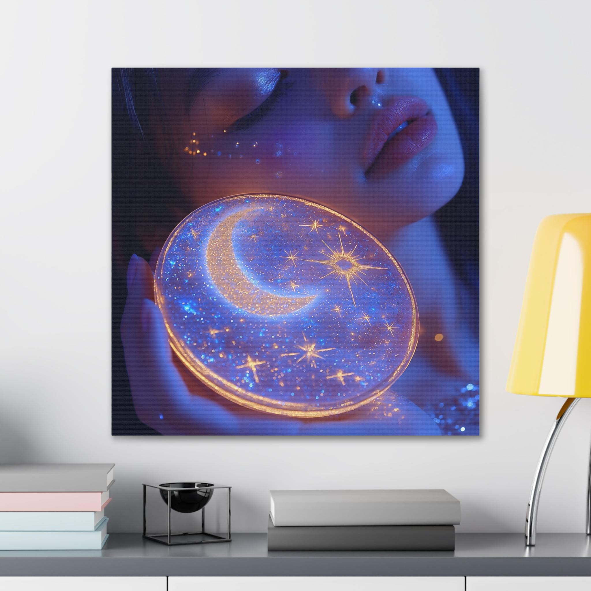 Personalizable Canvas Gallery Wraps - Starlight Guardian Wall Art, Poster, Print, Framed Art, Wall Hanging