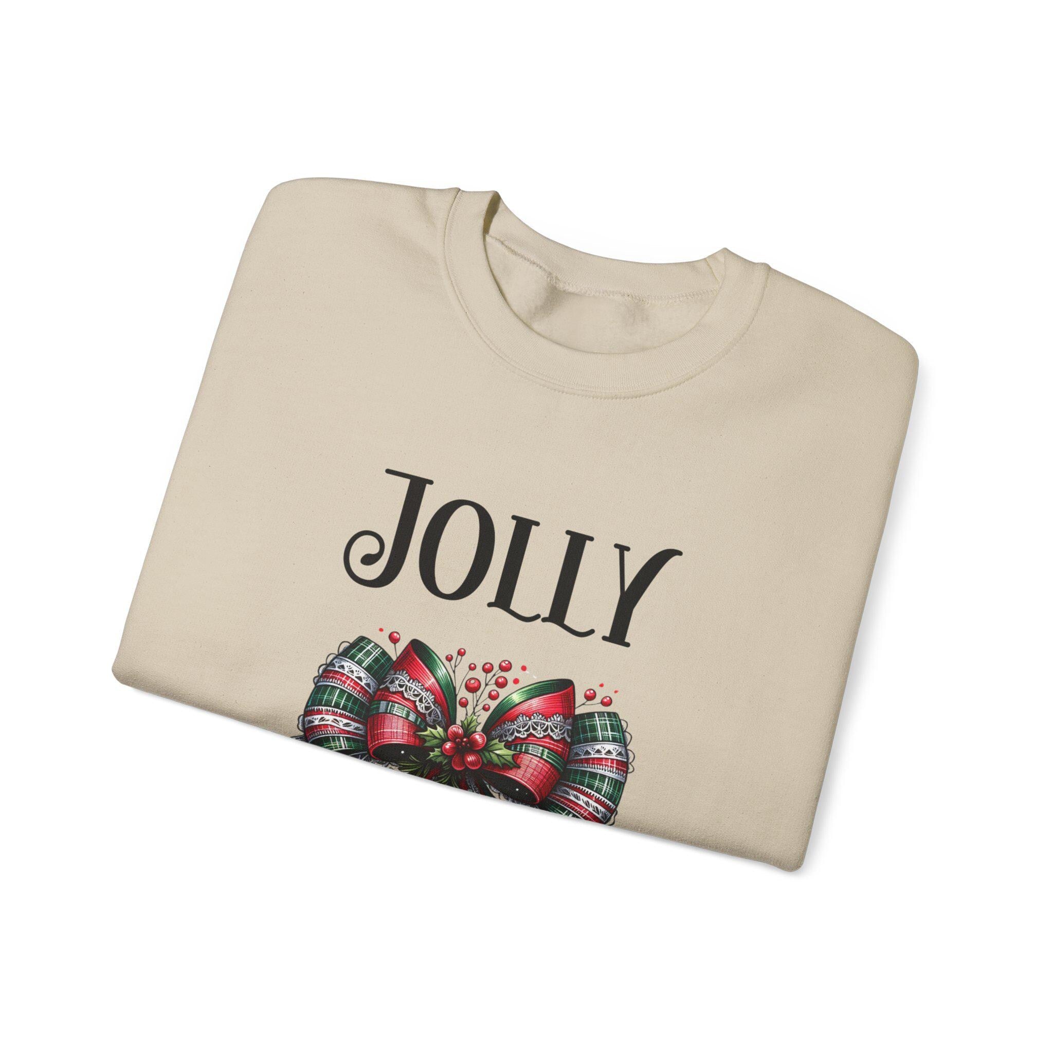 Personalisierbare gemütliche Weihnachtsstimmung mit Jolly Social Club Sweatshirt