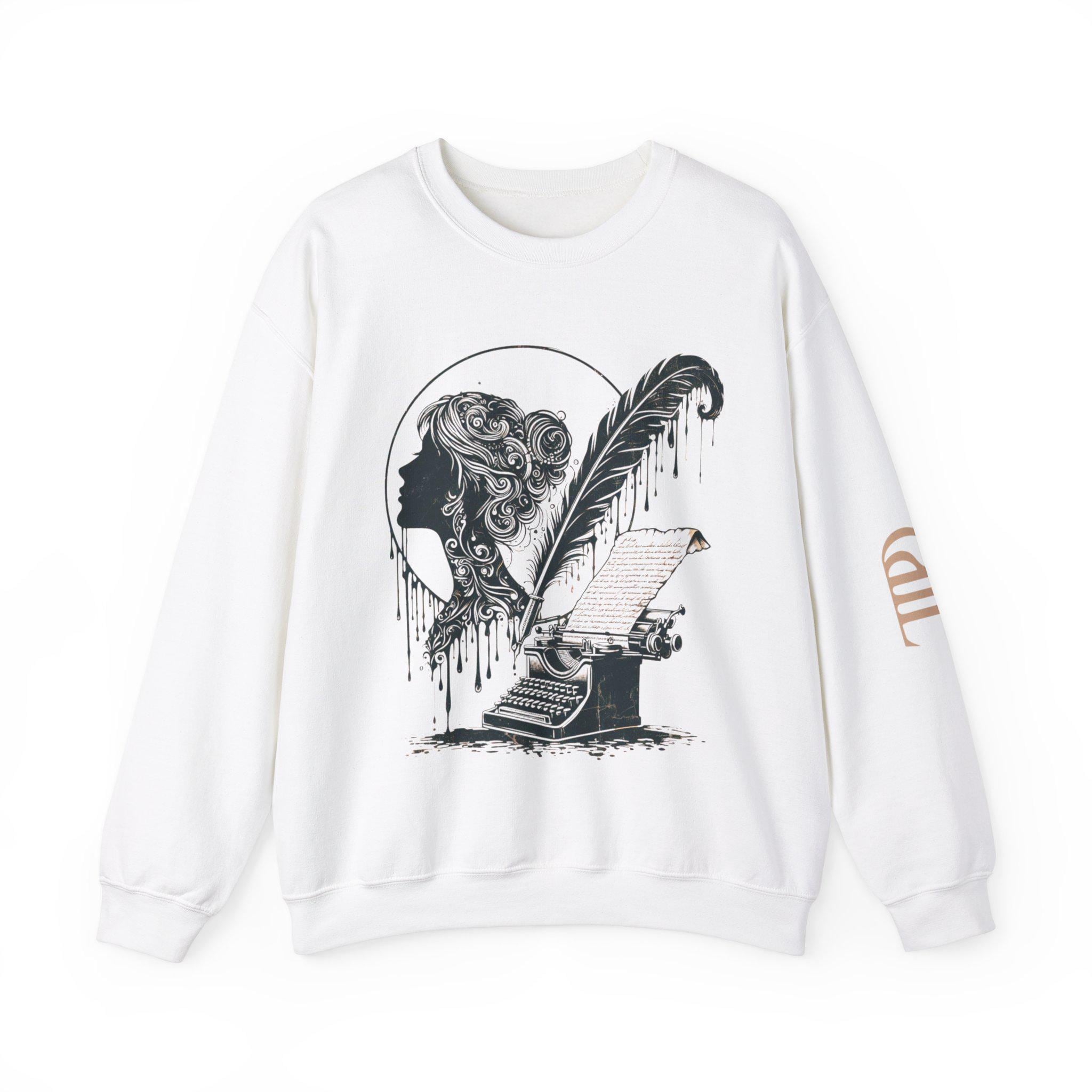 Writers Muse Sweatshirt - Artistic and Creative Apparel