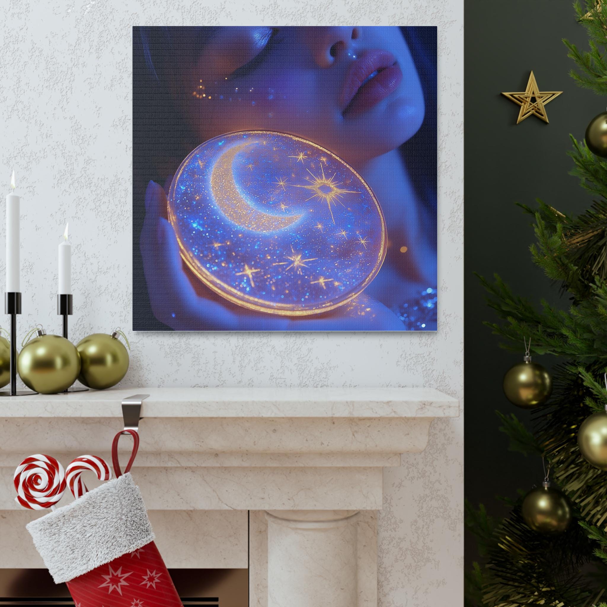 Personalisierbare Canvas Gallery Wraps - Starlight Guardian Wandkunst, Poster, Druck, gerahmte Kunst, Wandbehang