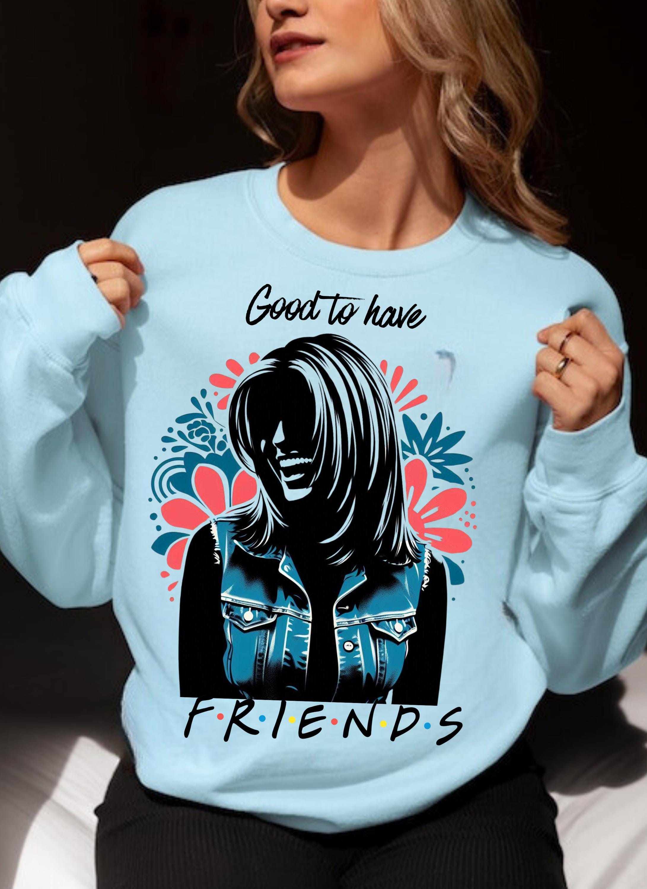 Friends Parody 90er Crewneck Sweatshirt, 90er TV Show Geschenk, Bequemer Pullover Pullover, Unisex Pullover, Friends Fan, Beste Freunde Geschenk, 90er Retro