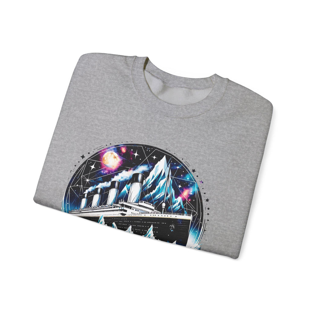 Personalizable Cosmic Galaxy Titanic Sweatshirt, Space Gift, Nebula Present, Astronomy Clothing, Celestial Jumper