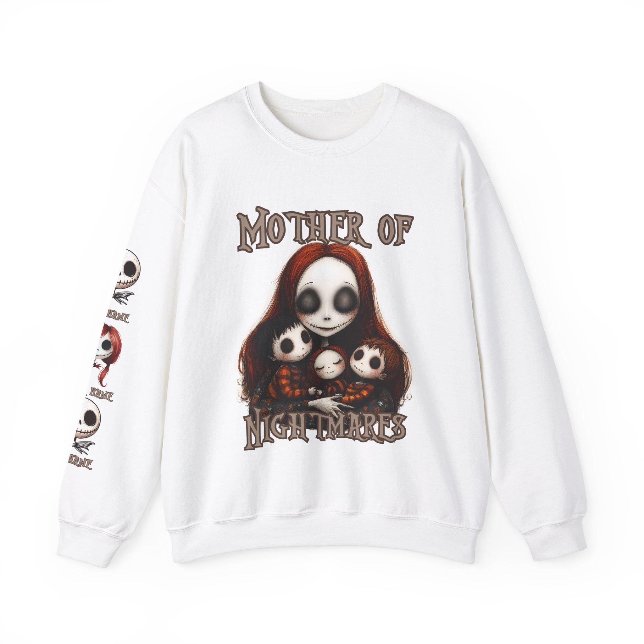 Mother of Nightmares Sweatshirt: Personalized Spooky Mom Gift