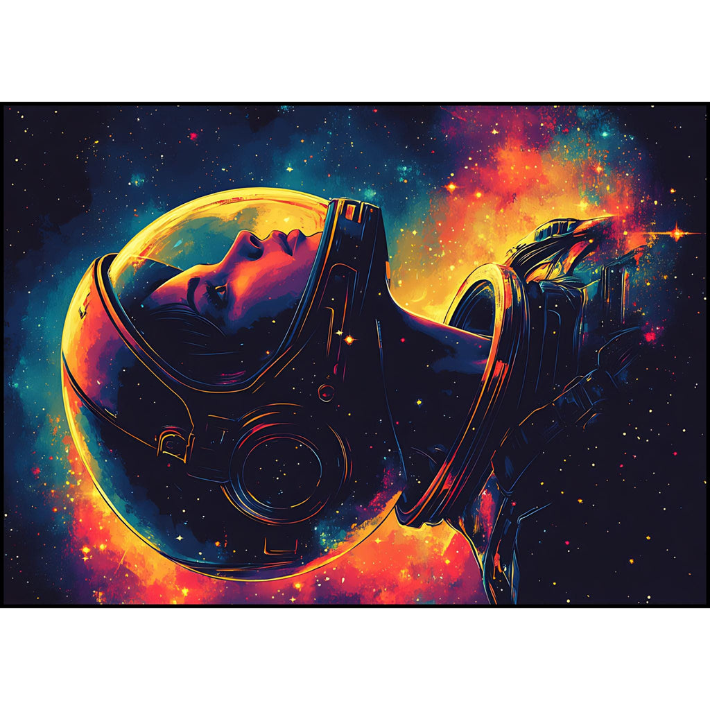 Personalized Astronaut Blanket: Space-Themed Galaxy Throw for Women, Celestial Bedroom Decor Gift