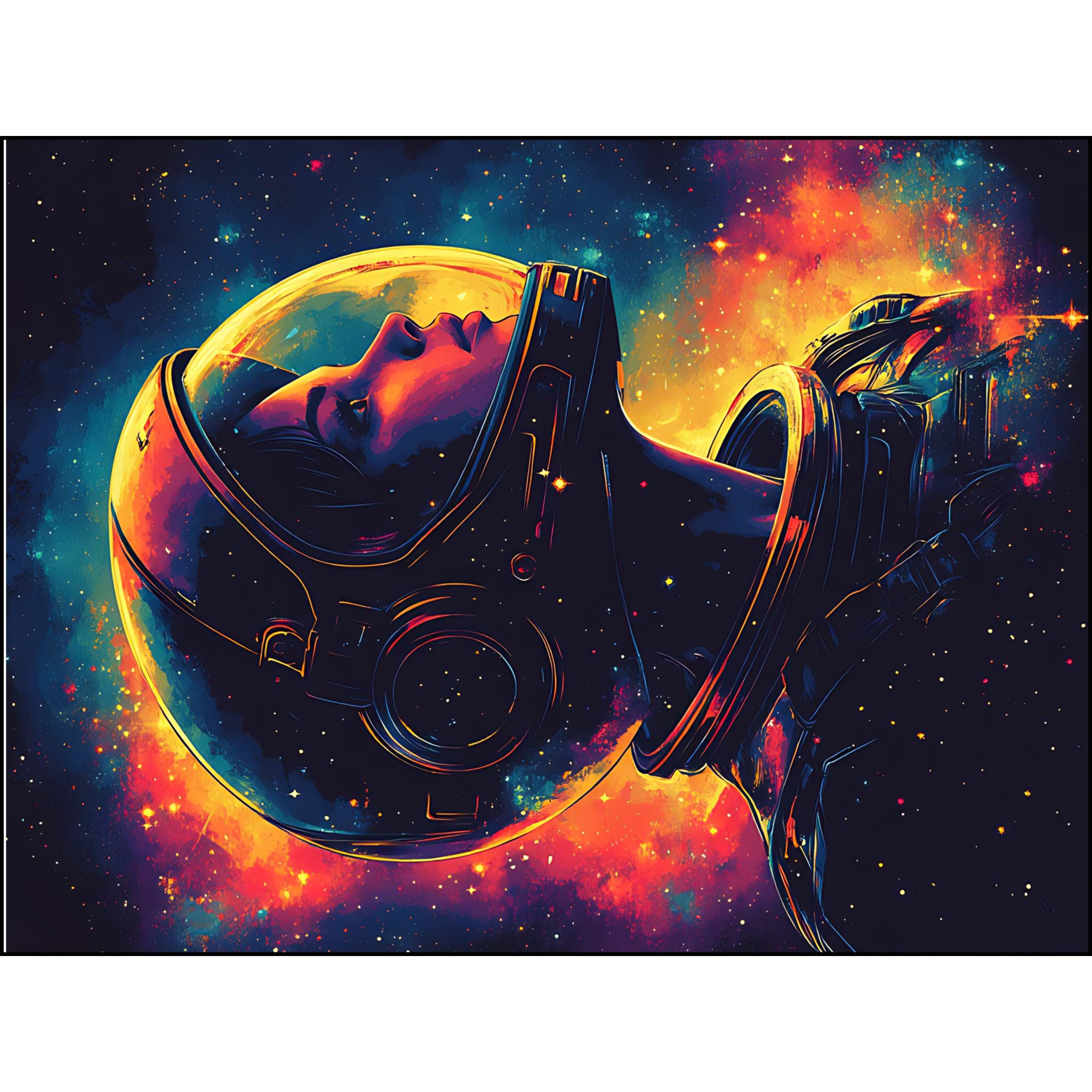 Personalized Astronaut Blanket: Space-Themed Galaxy Throw for Women, Celestial Bedroom Decor Gift