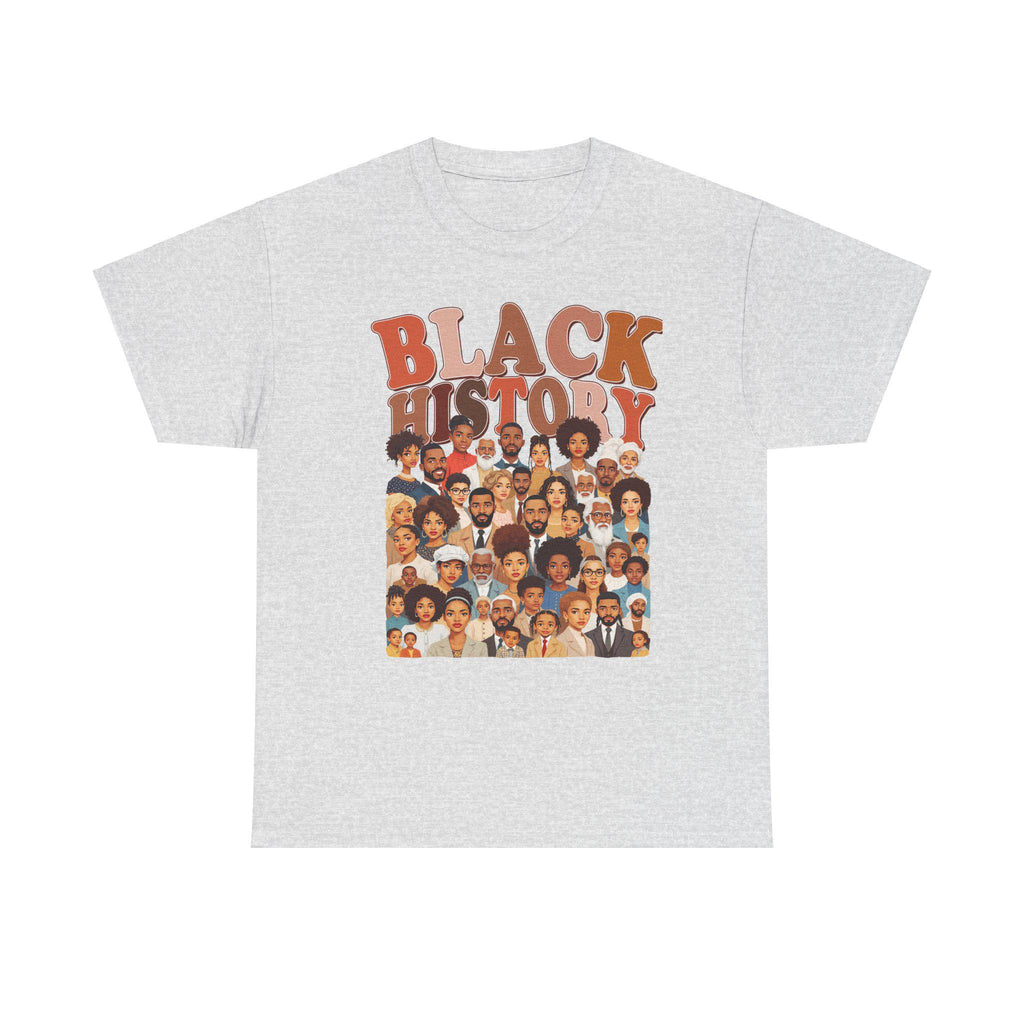 Parody Black History Collage Unisex Tee: Celebrate African American Heritage with Cultural Statement Apparel