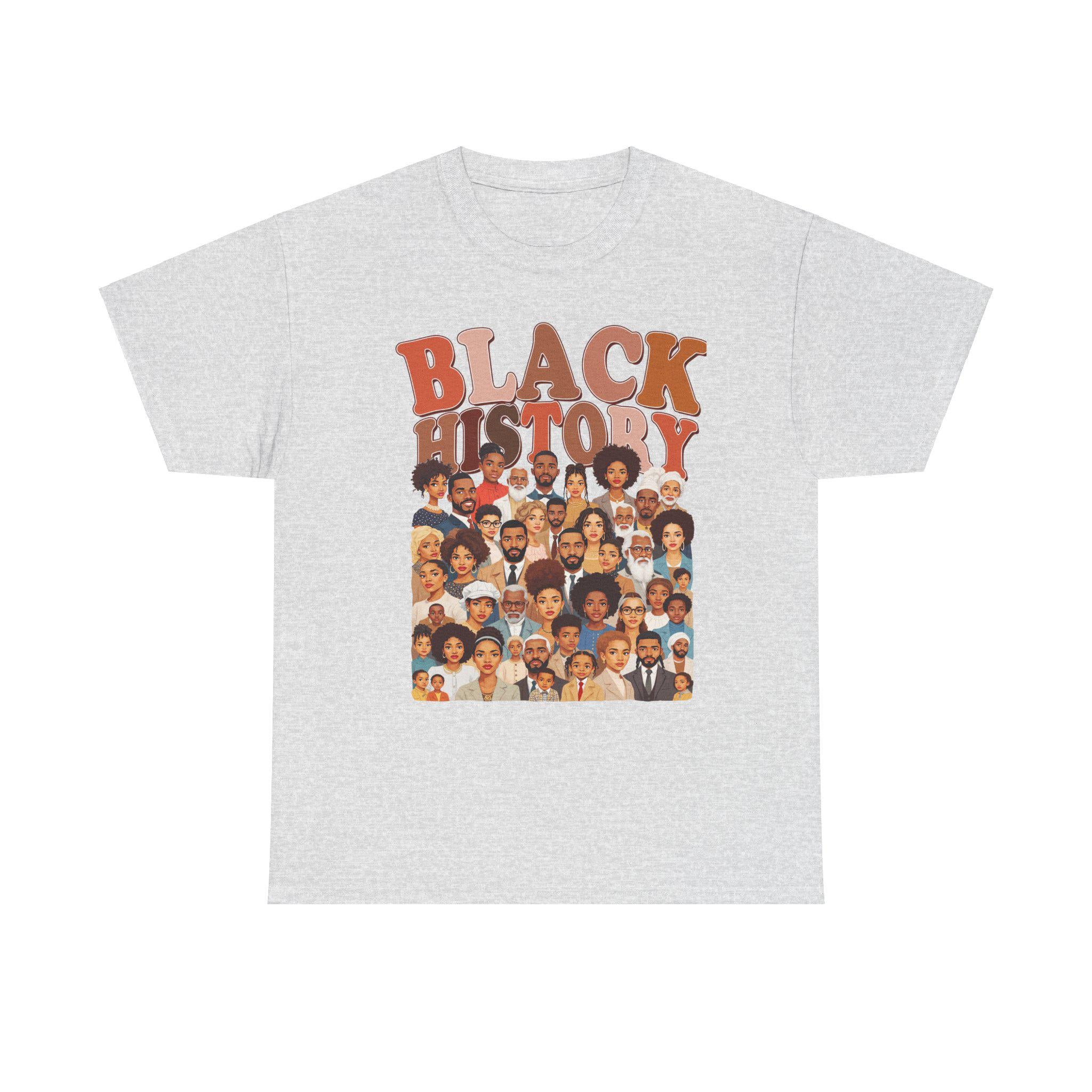 Parody Black History Collage Unisex Tee: Celebrate African American Heritage with Cultural Statement Apparel