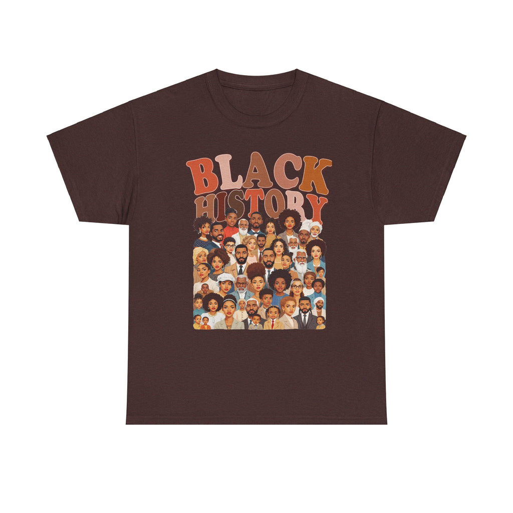 Parody Black History Collage Unisex Tee: Celebrate African American Heritage with Cultural Statement Apparel