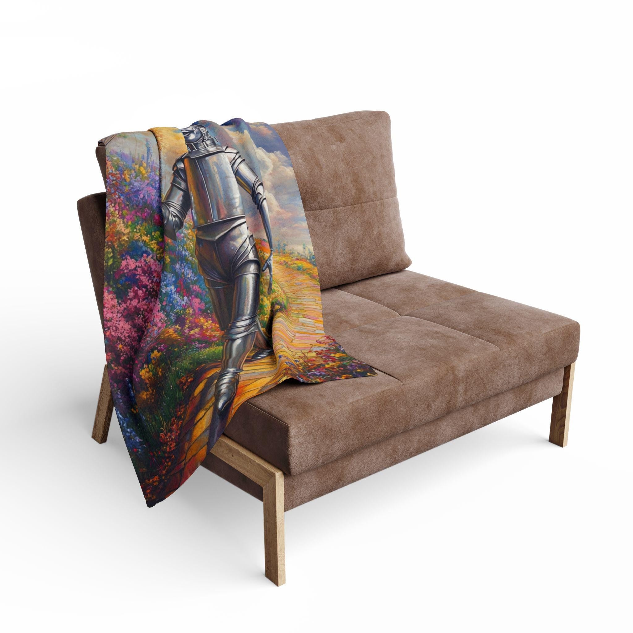 Whimsical Wizard Fleece Blanket: Vibrant Movie-Themed Throw for Cozy Home Decor