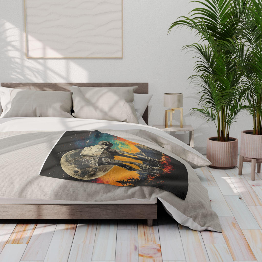 AT-AT Walker Fleece Throw: Star Wars Galactic Adventure Blanket