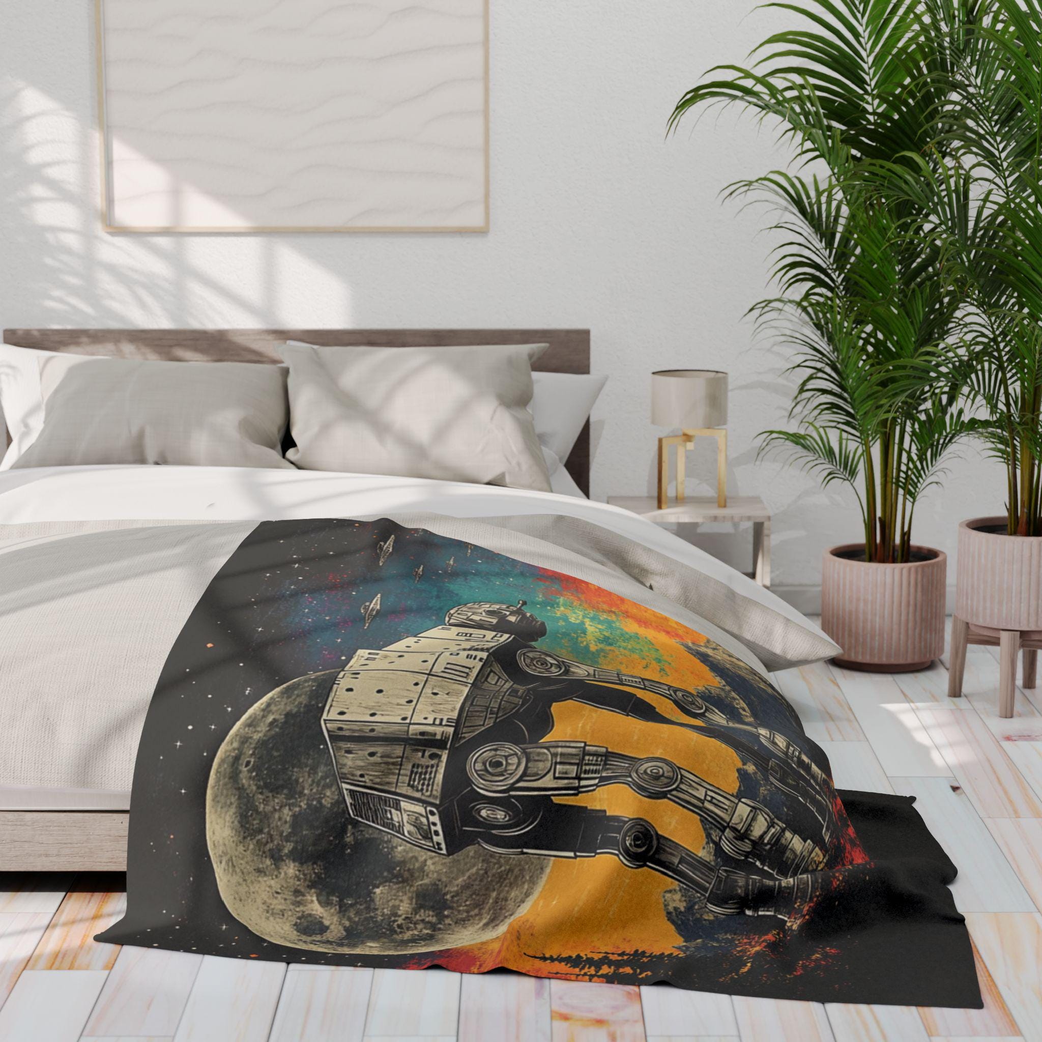 AT-AT Walker Fleece Throw: Star Wars Galactic Adventure Blanket