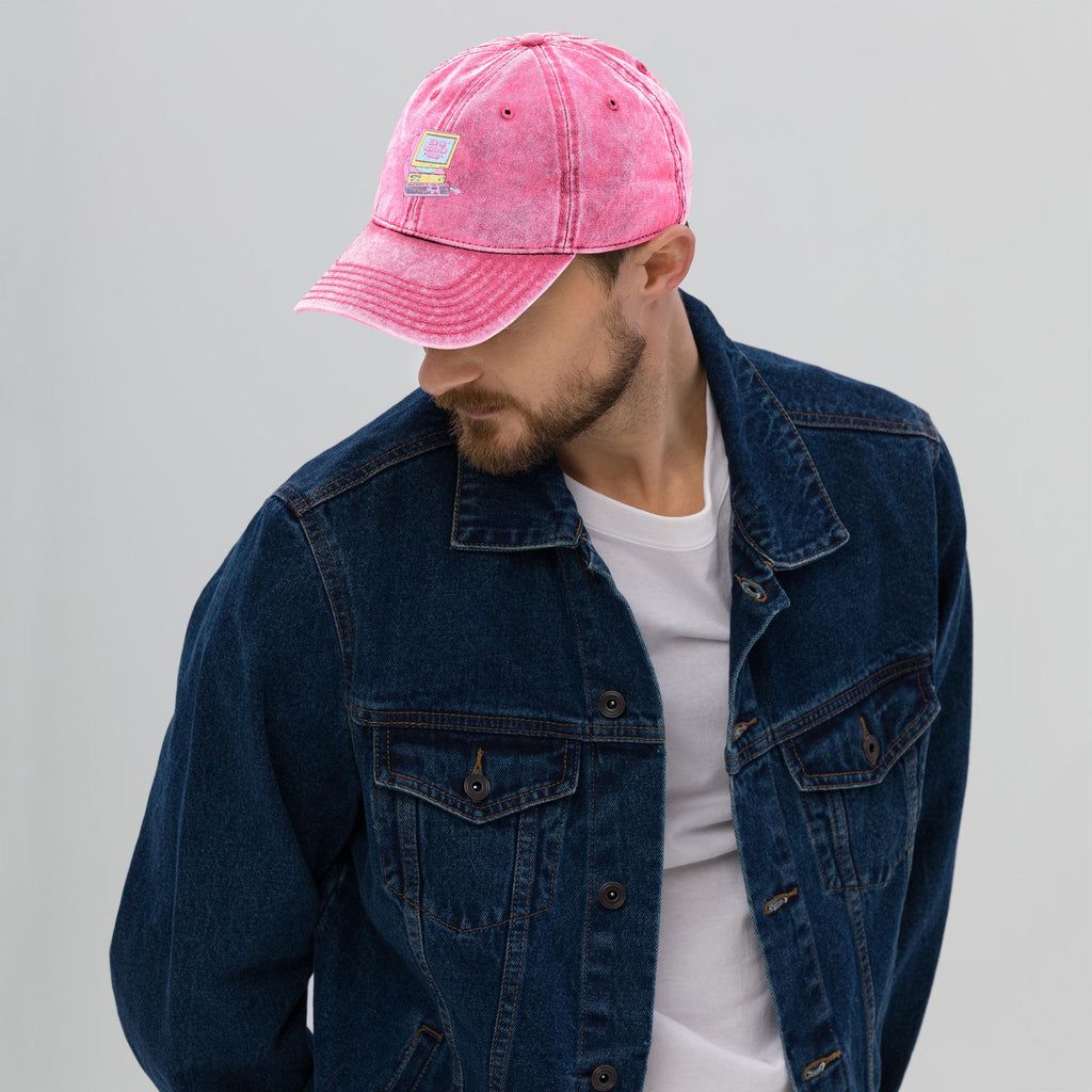take Me Back to the Early 2000s" Distressed Dad Hat – Retro Embroidered Cap, Vintage Aesthetic, Nostalgic 2000s Style,