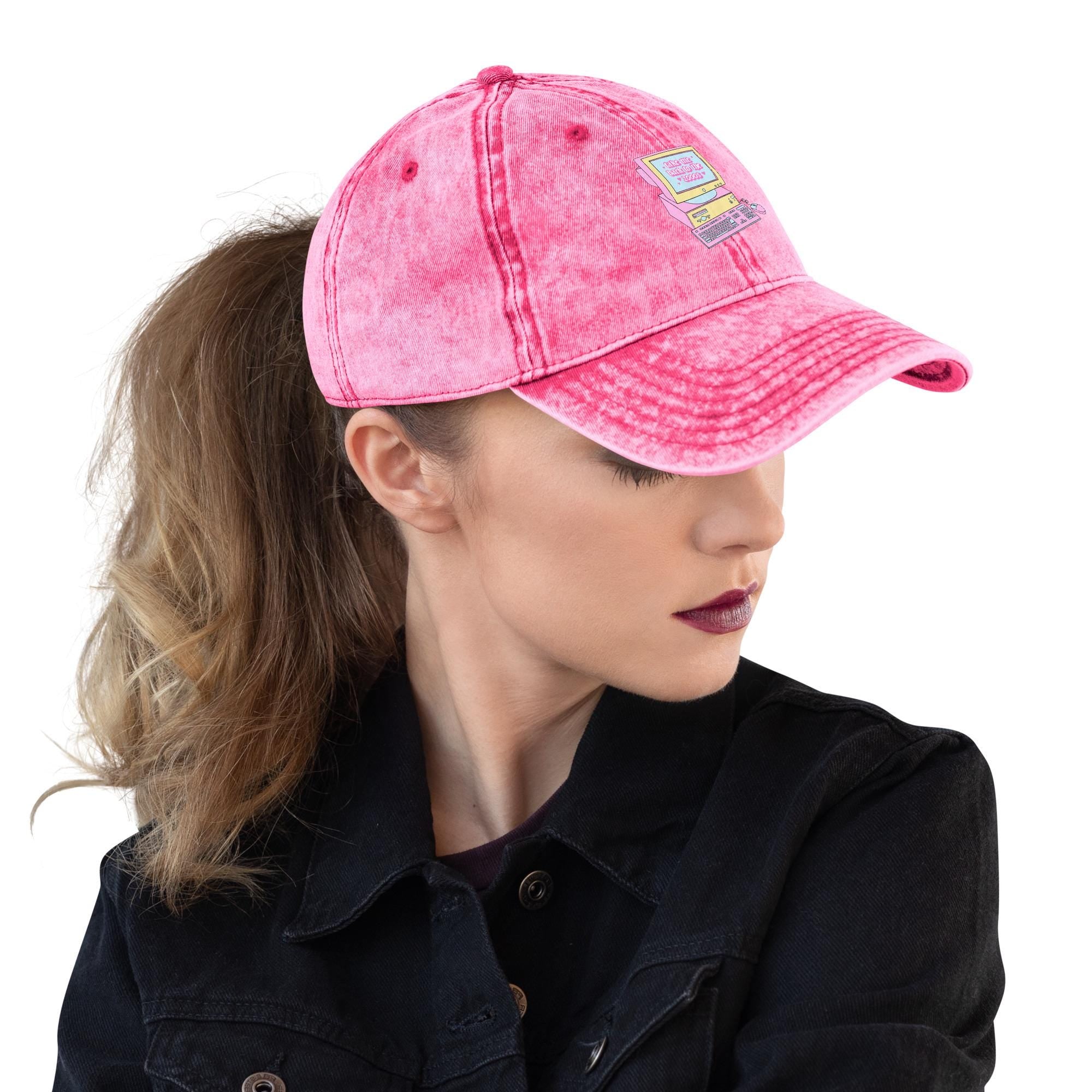 take Me Back to the Early 2000s" Distressed Dad Hat – Retro Embroidered Cap, Vintage Aesthetic, Nostalgic 2000s Style,
