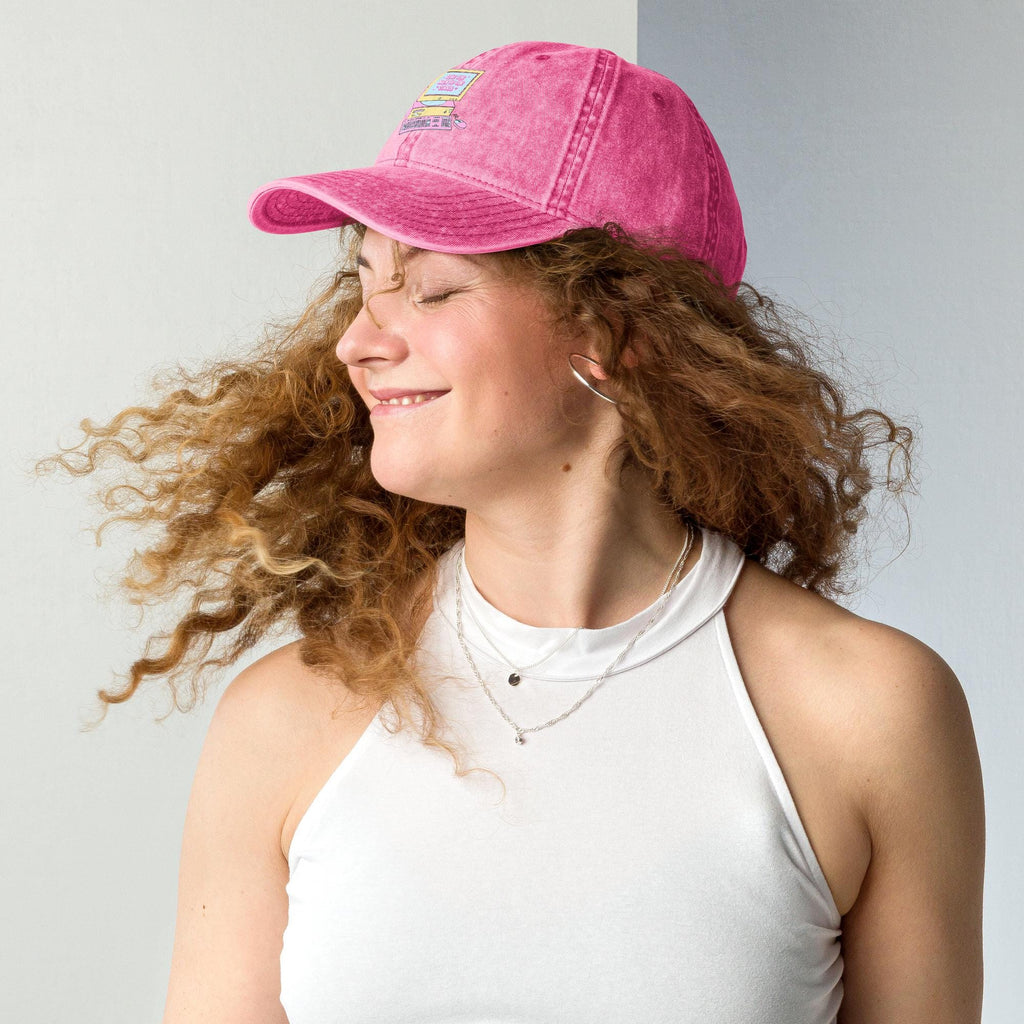 take Me Back to the Early 2000s" Distressed Dad Hat – Retro Embroidered Cap, Vintage Aesthetic, Nostalgic 2000s Style,