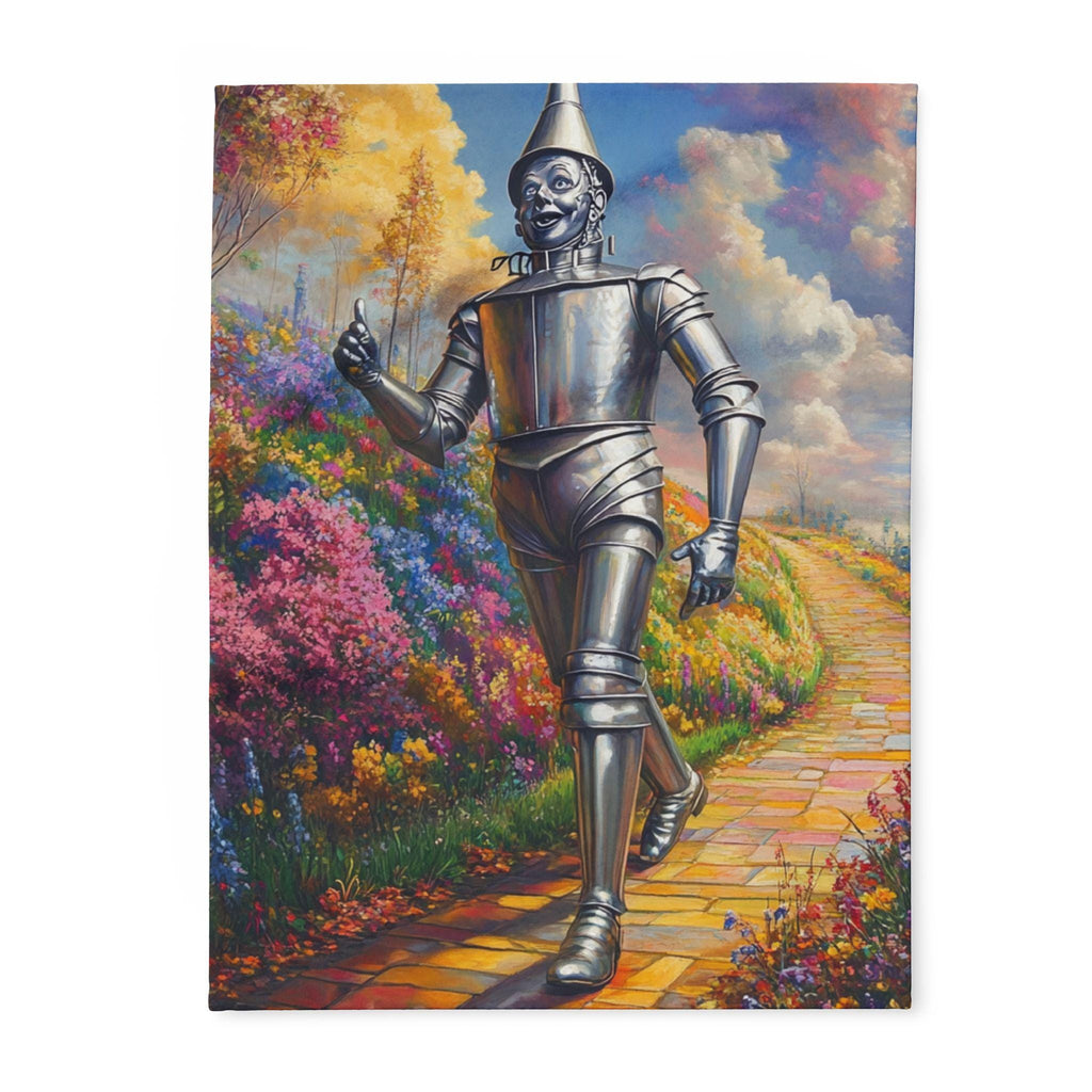 Whimsical Wizard Fleece Blanket: Vibrant Movie-Themed Throw for Cozy Home Decor