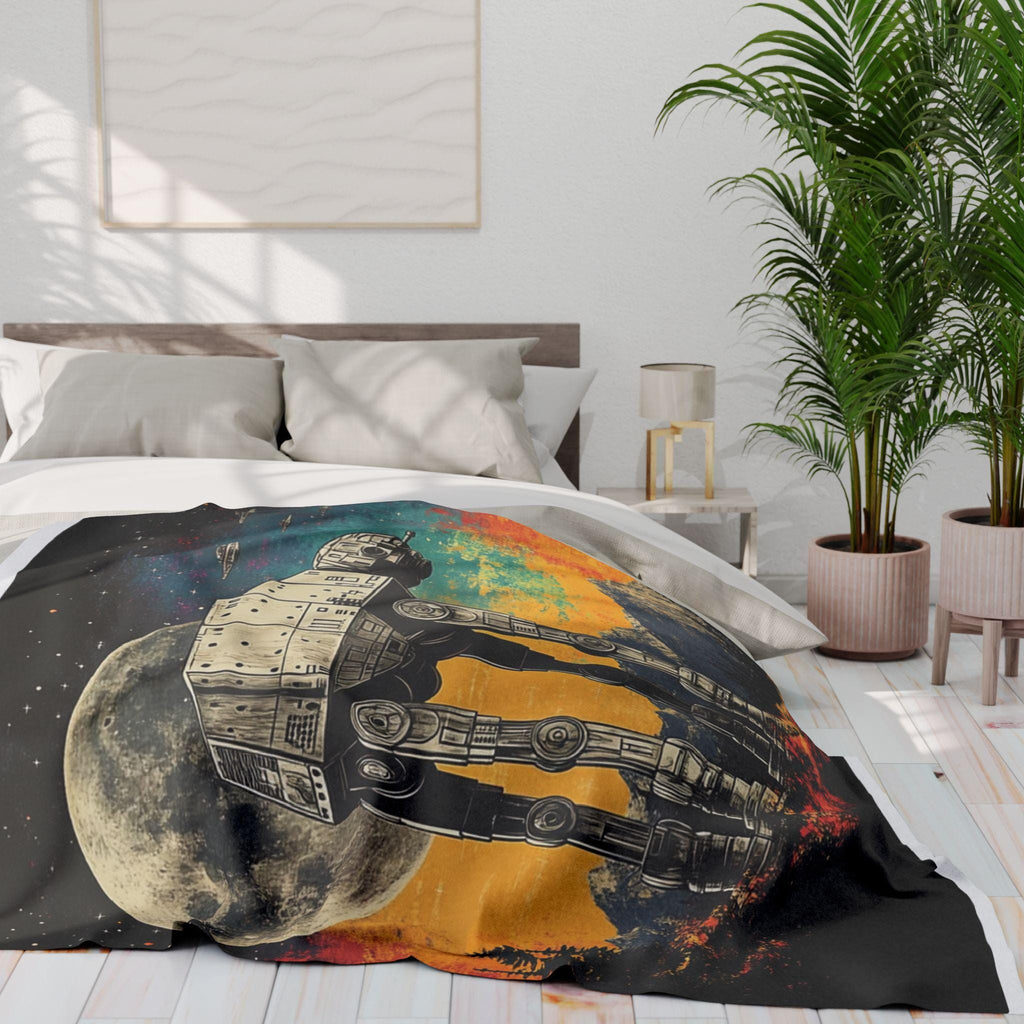 AT-AT Walker Fleece Throw: Star Wars Galactic Adventure Blanket