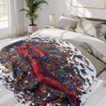 King of Pop Fleece Blanket: Black Excellence Arctic Throw