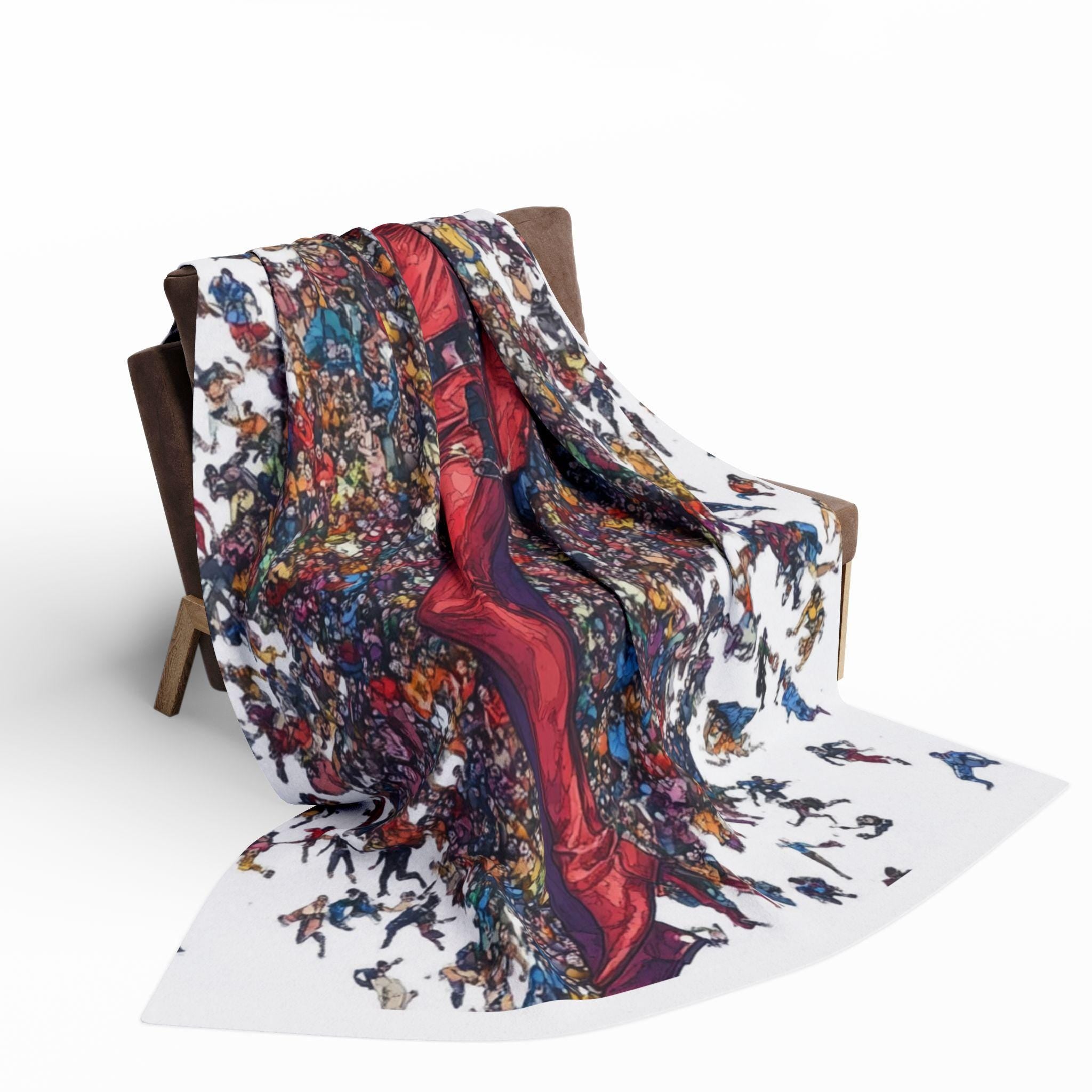 King of Pop Fleece Blanket: Black Excellence Arctic Throw
