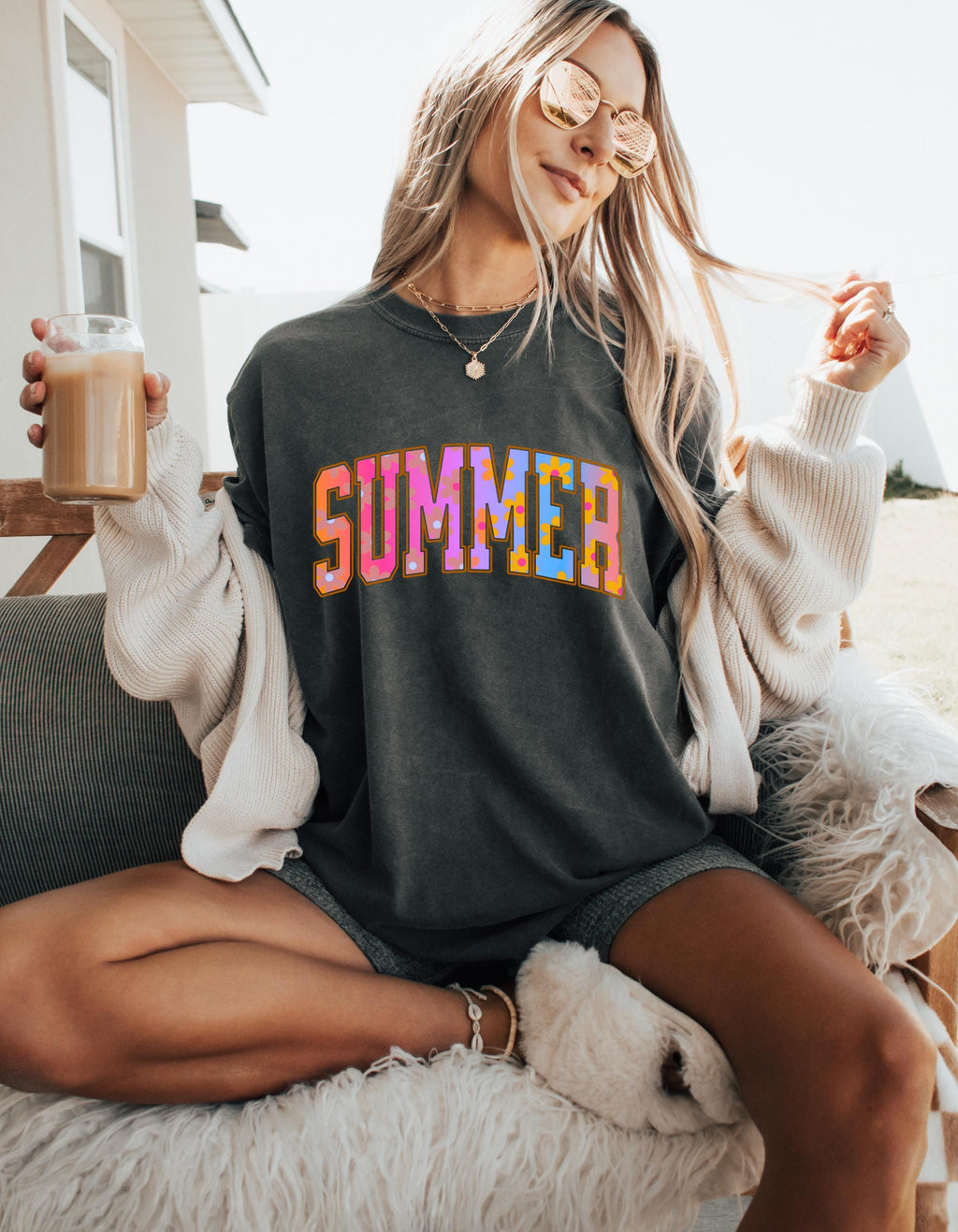 Parody Retro Summer Unisex Cotton T-Shirt: Fun Beach Vacation Tee, Casual Trendy Beachwear Gift