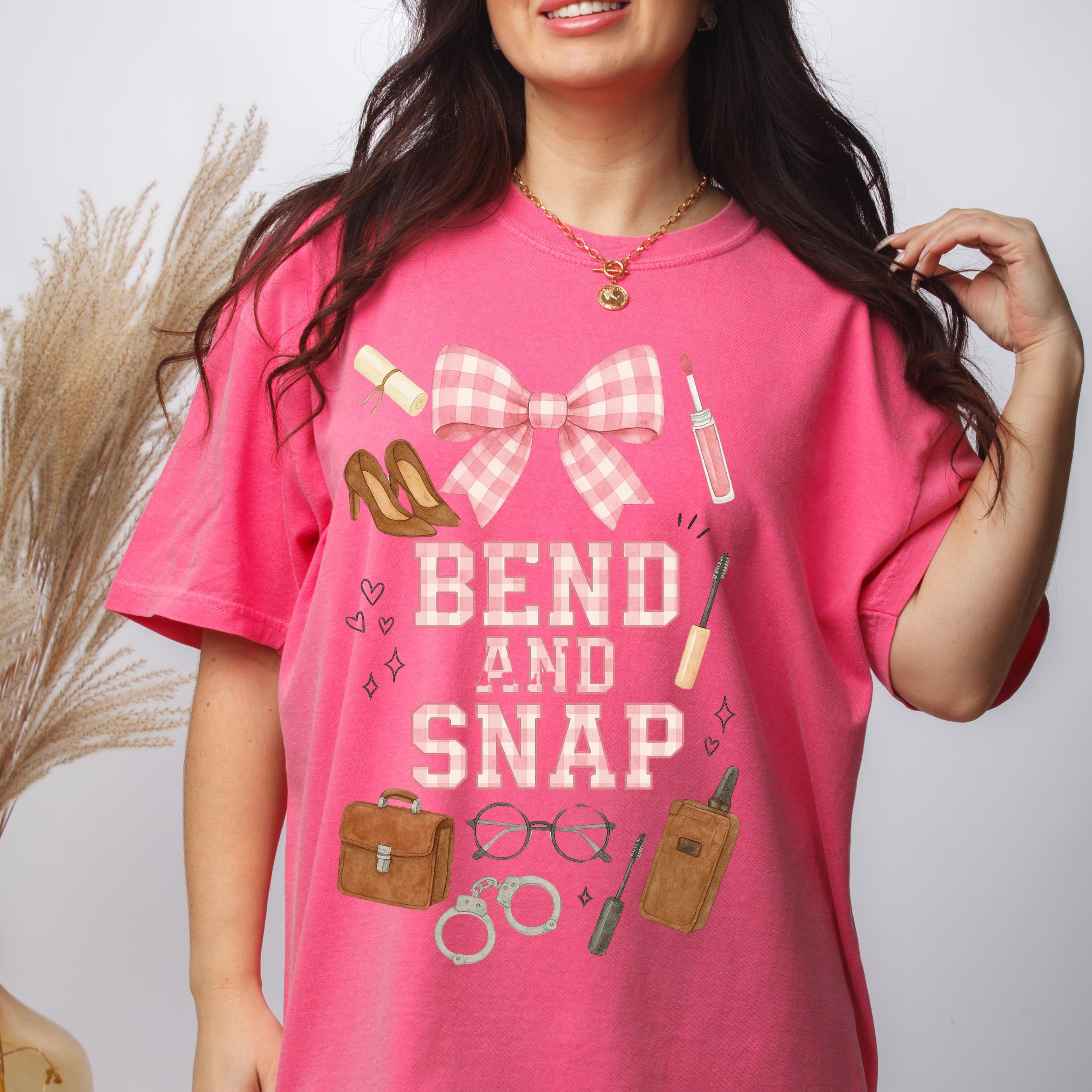 Bend and Snap T-shirt: Garment-Dyed Unisex Tee